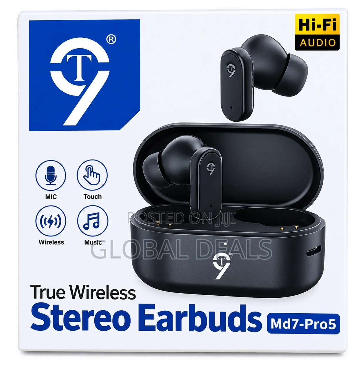T9 Stereo Earbuds