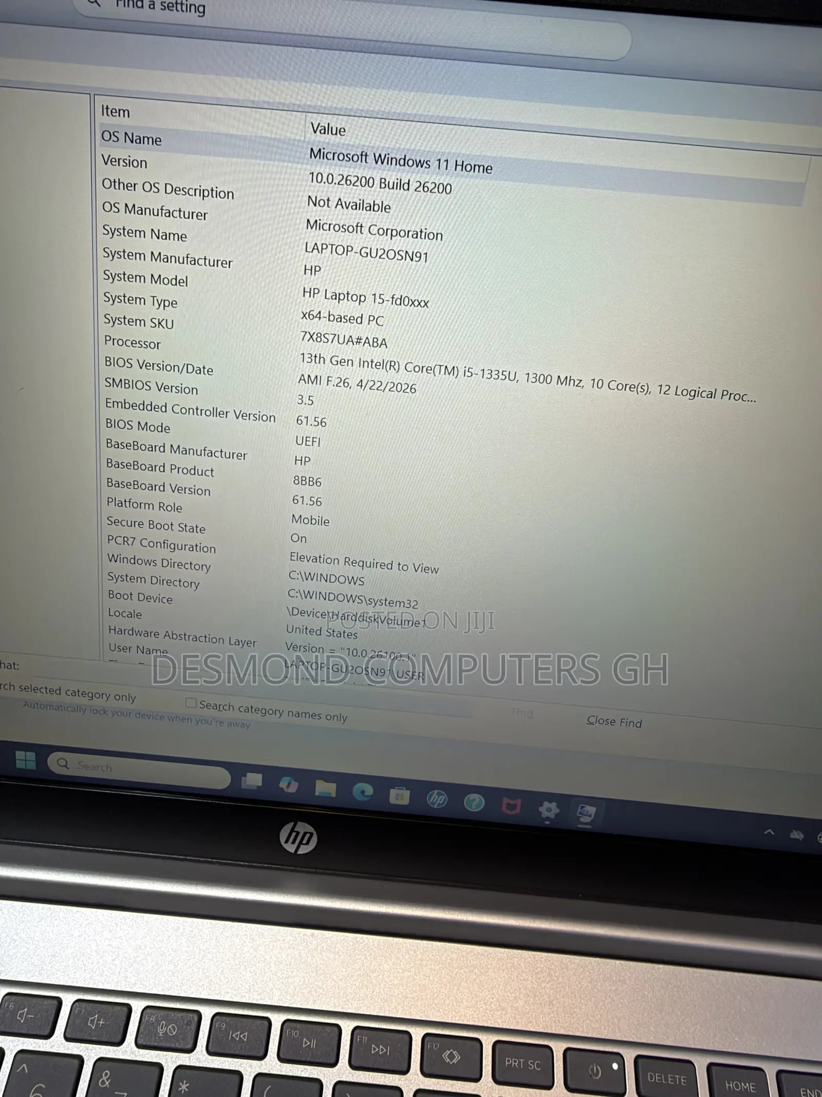 Laptop HP 15 8GB Intel Core i5 SSD 256GB