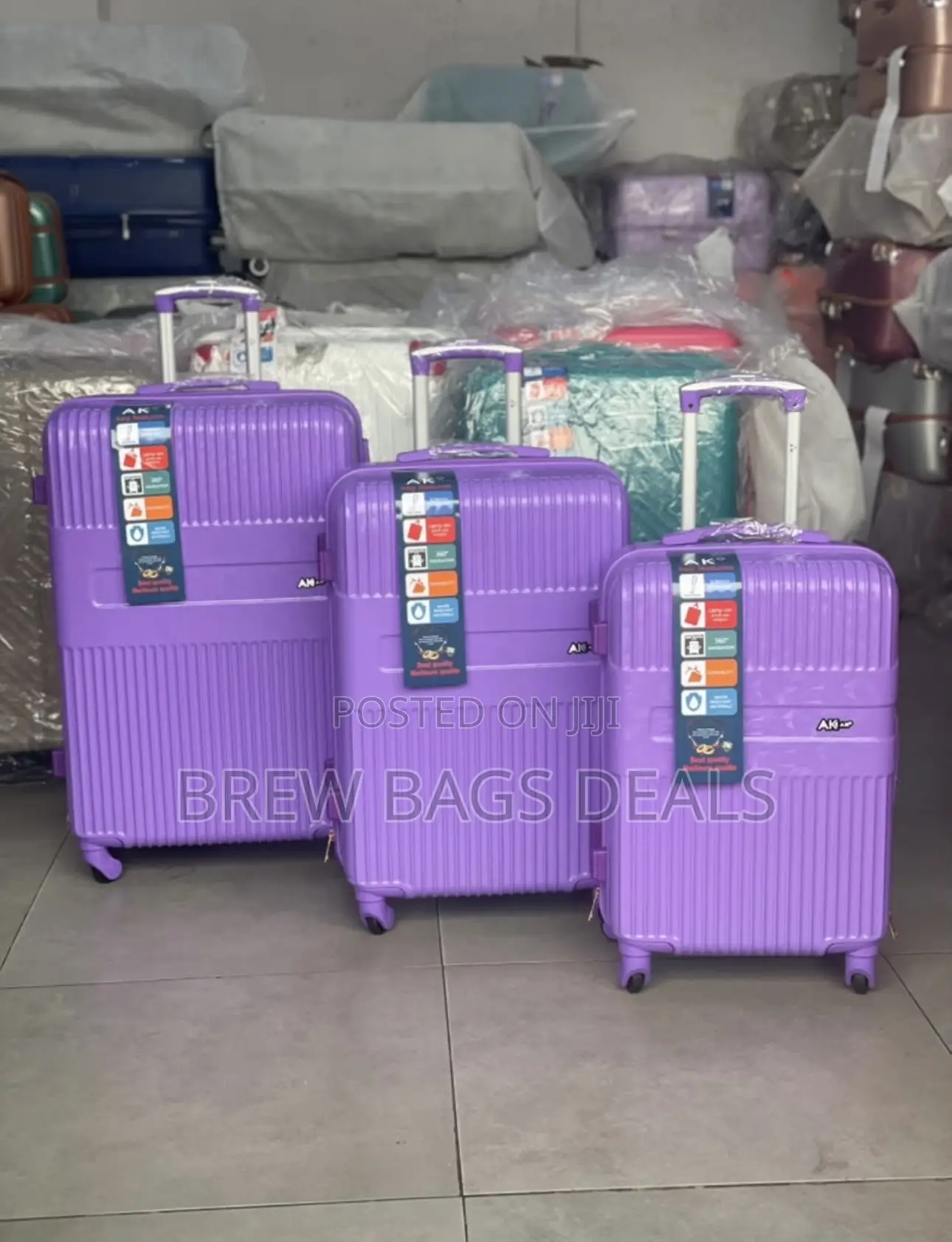 Premium Quality Ak 3set Silicon Unbreakable Engagement Bag.