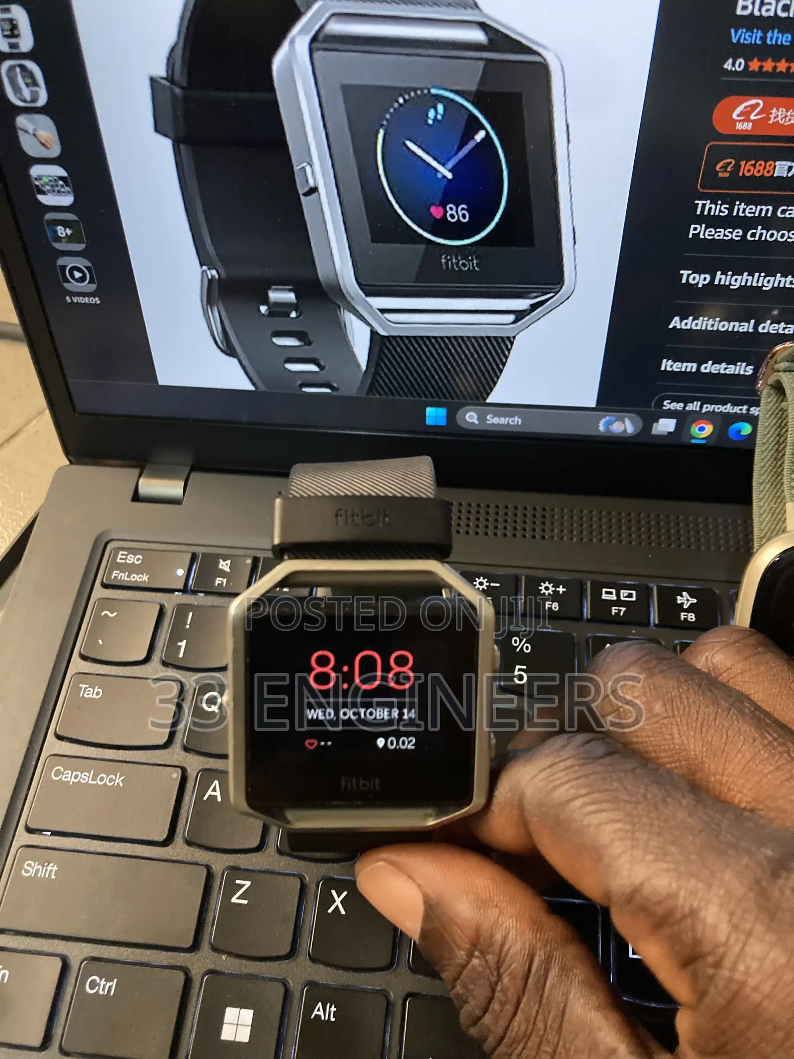 Fitbit Blaze Smart Fitness Watch