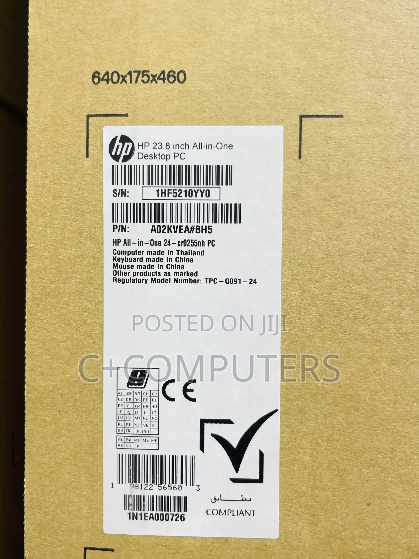 New Desktop Computer HP AiO 27 16GB Intel Core i7 SSD 512GB