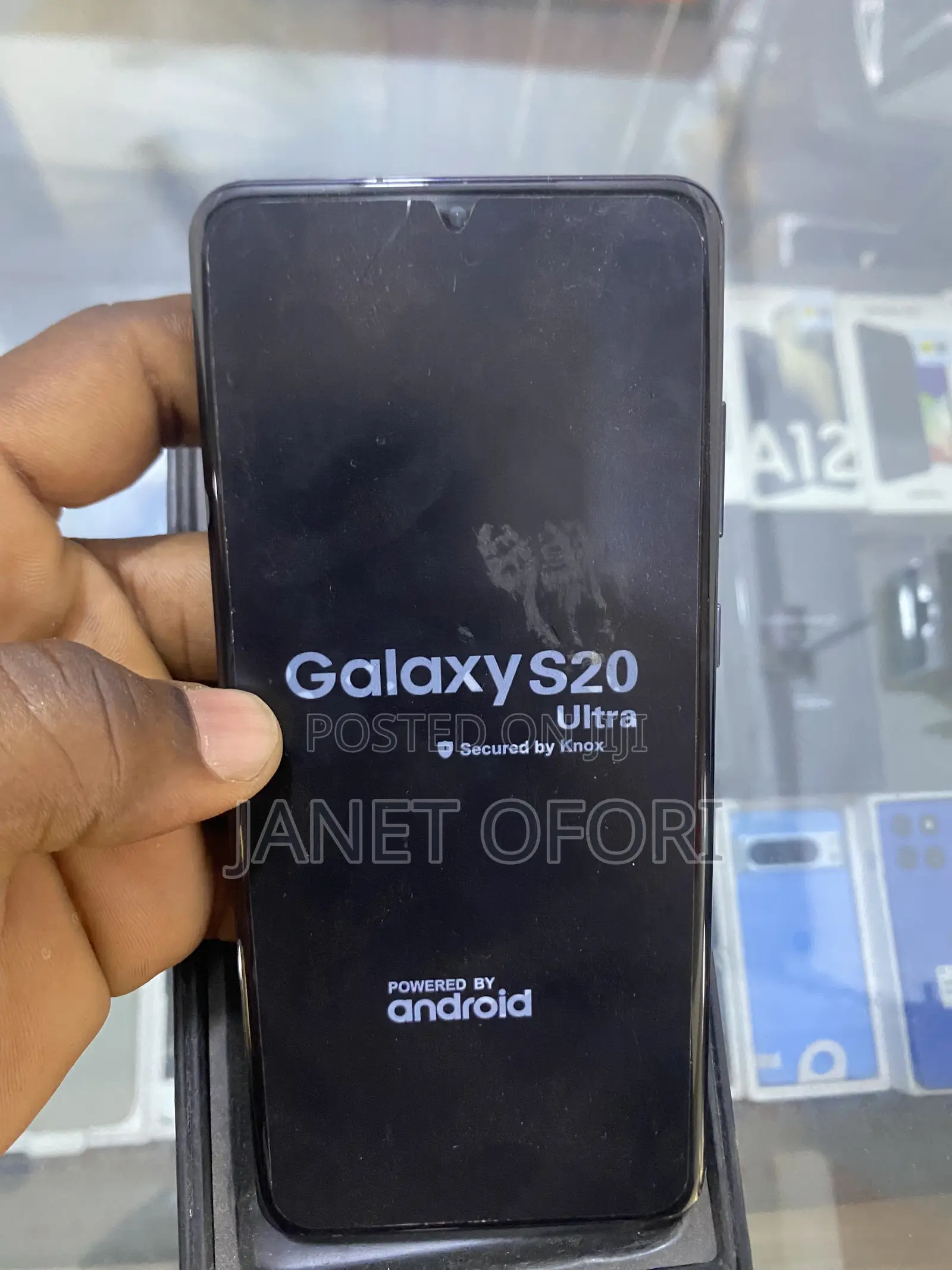 New Samsung Galaxy S20 Ultra 256 GB Black