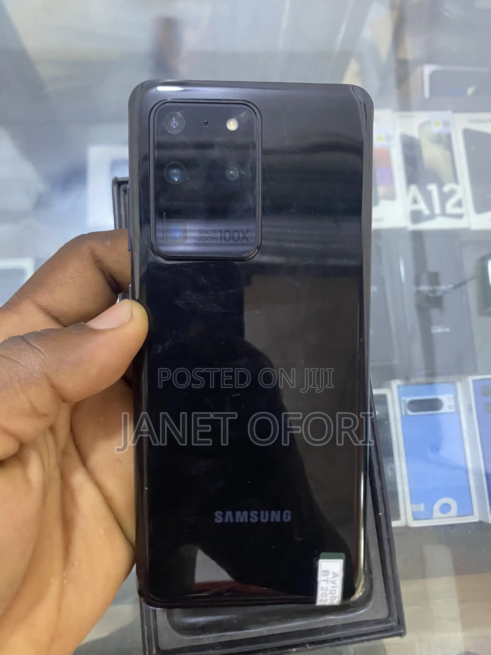 New Samsung Galaxy S20 Ultra 256 GB Black