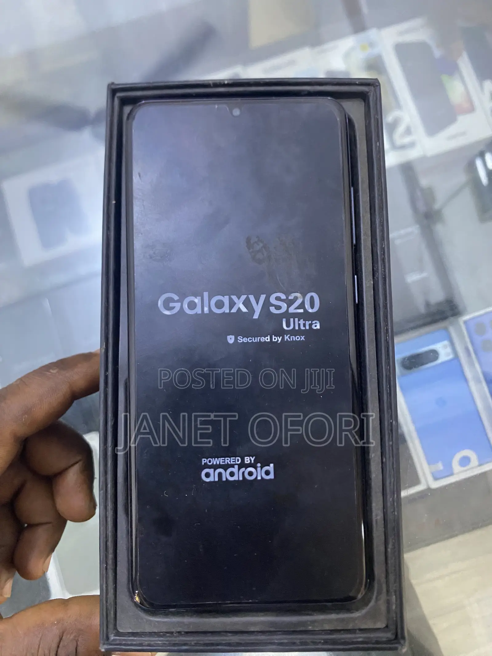 New Samsung Galaxy S20 Ultra 256 GB Black