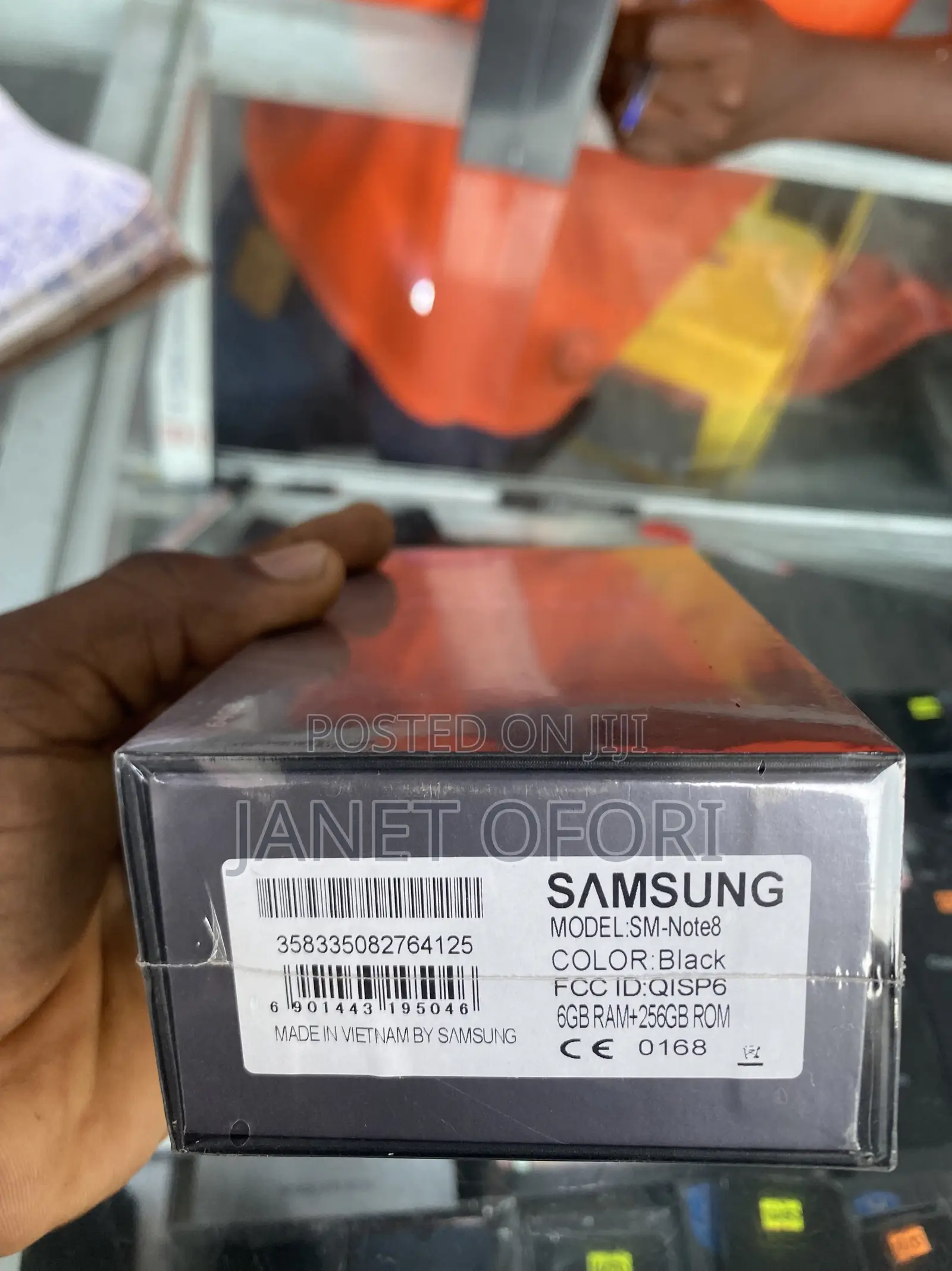 New Samsung Galaxy Note 8 256 GB Black