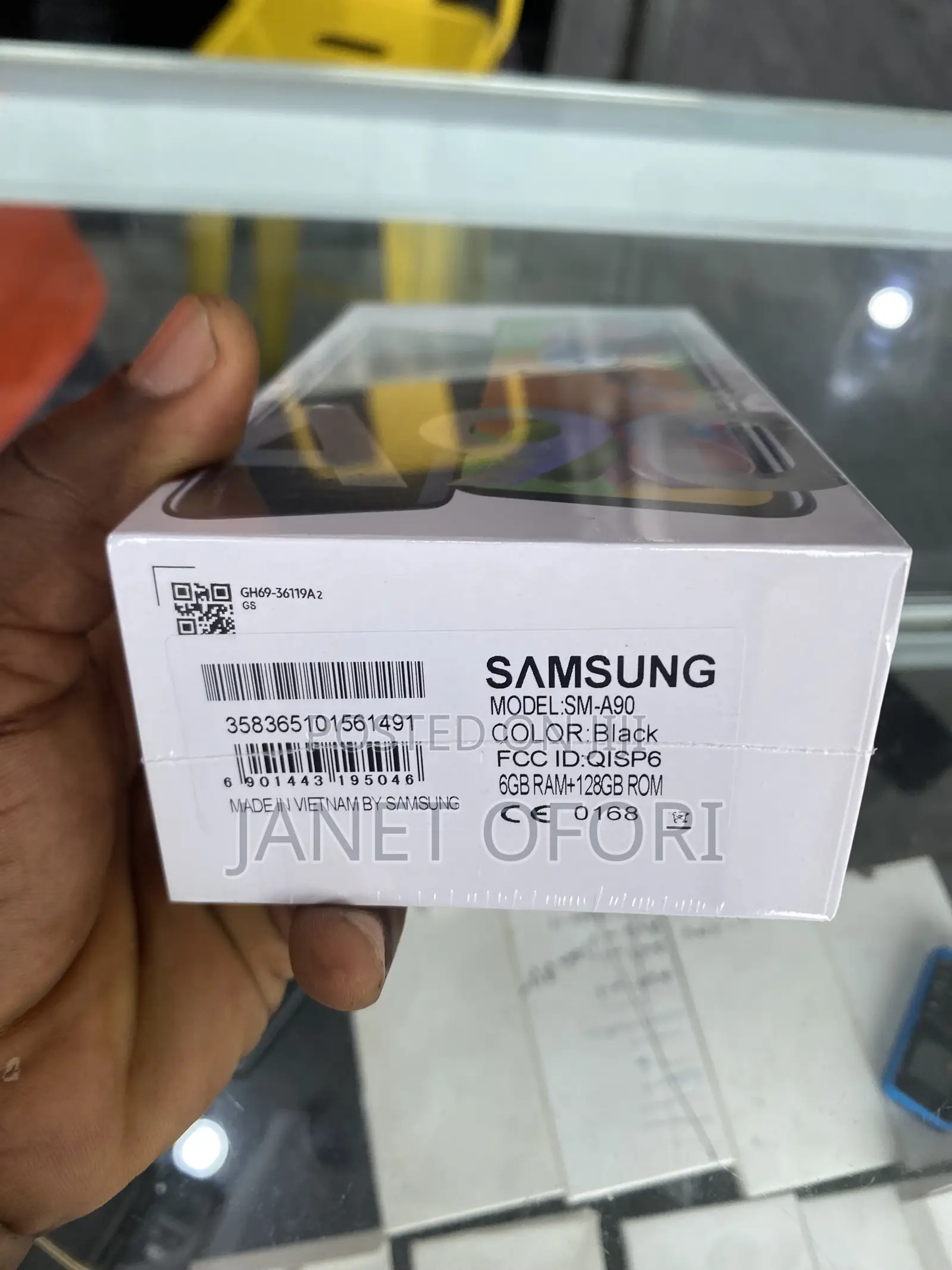 New Samsung Galaxy A90 128 GB Black