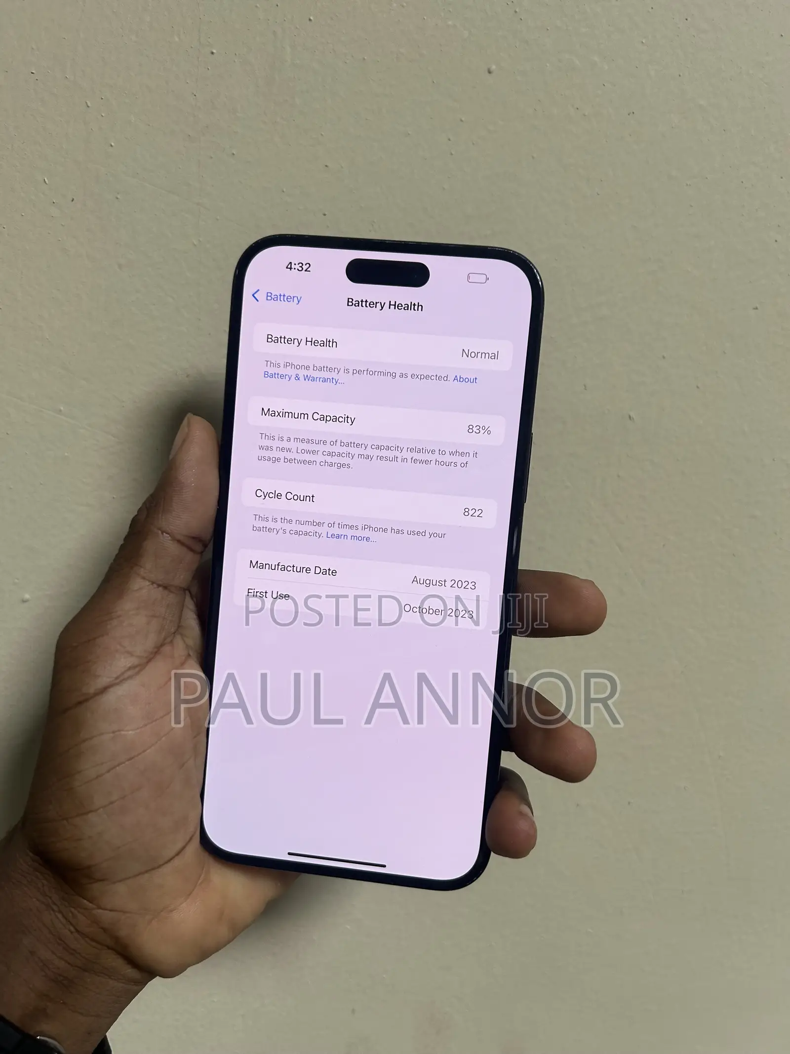Apple iPhone 15 Plus 256 GB Black