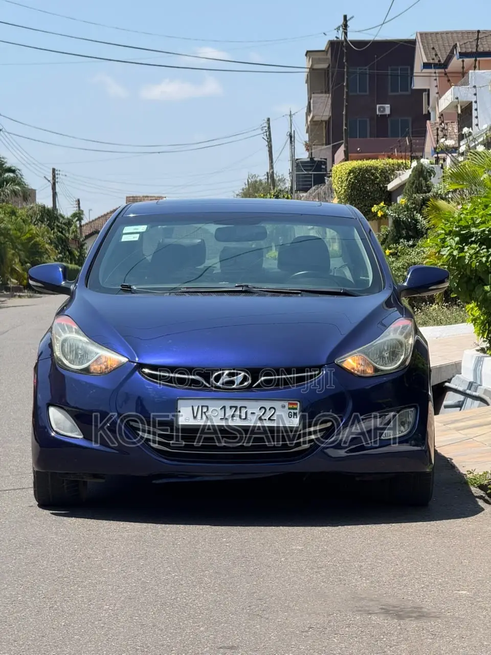 Hyundai Elantra GLS Sedan FWD (1.8L 4cyl 6A) 2013 Blue