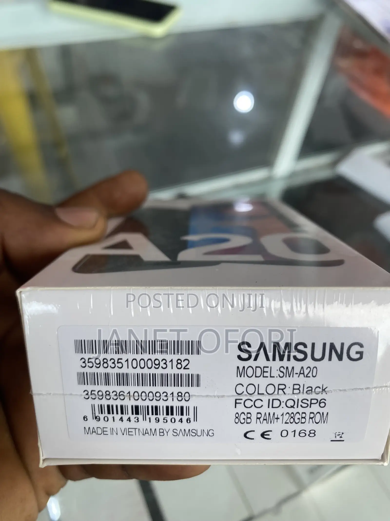 New Samsung Galaxy A20 64 GB Black