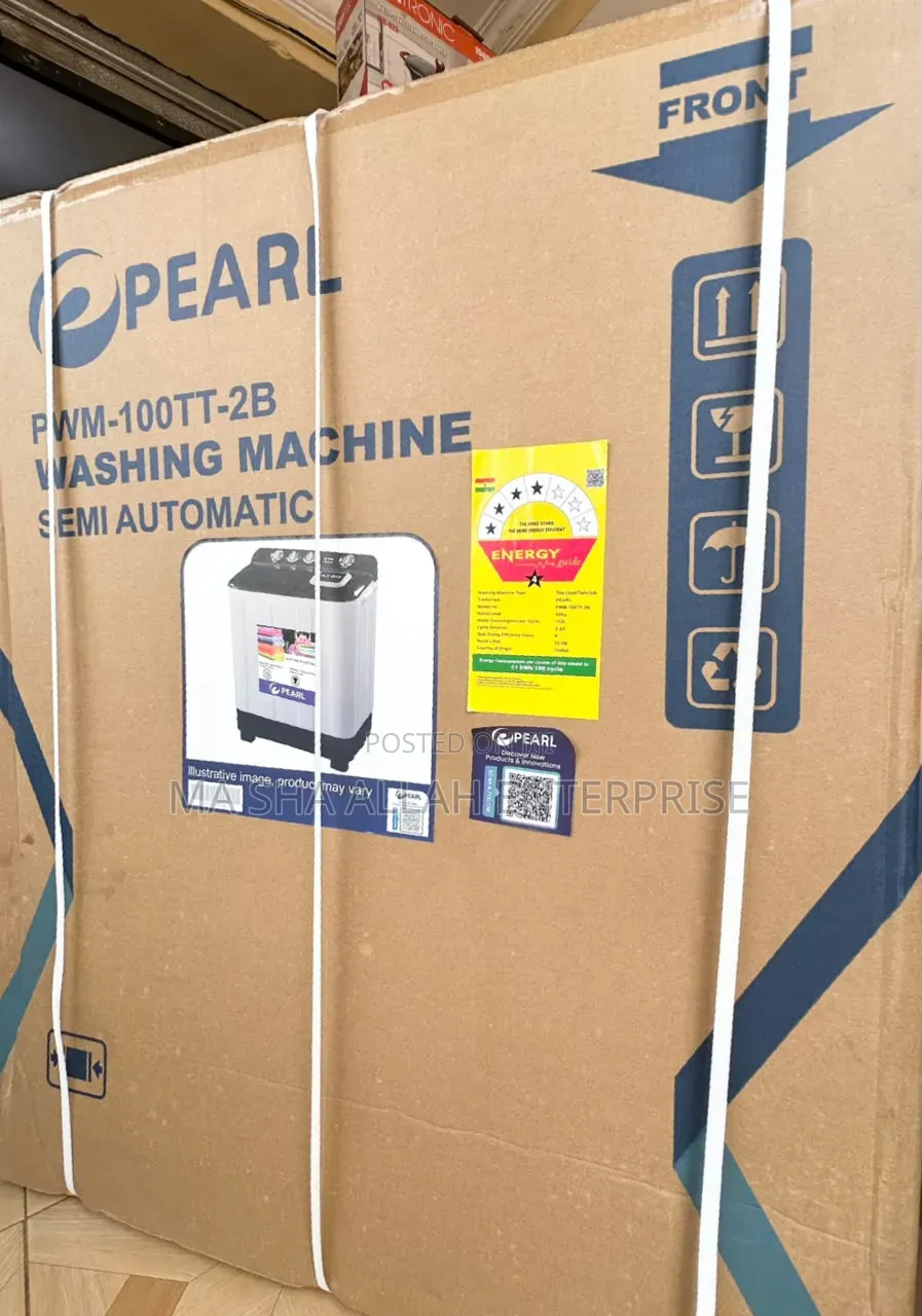 Pearl 10kg Twin Tub Washing Machine Powerful and Durable