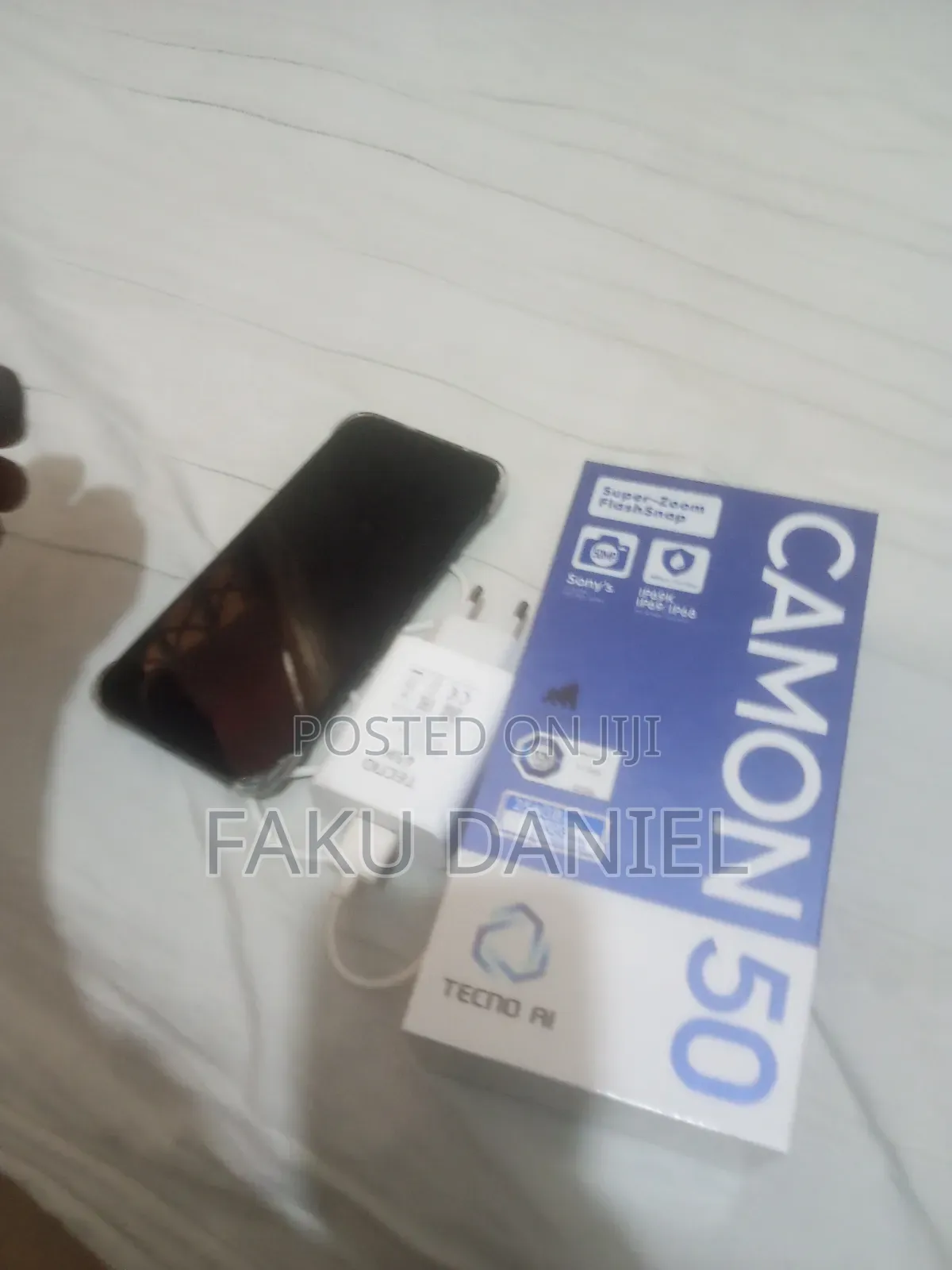 Tecno Camon 50 256 GB Black