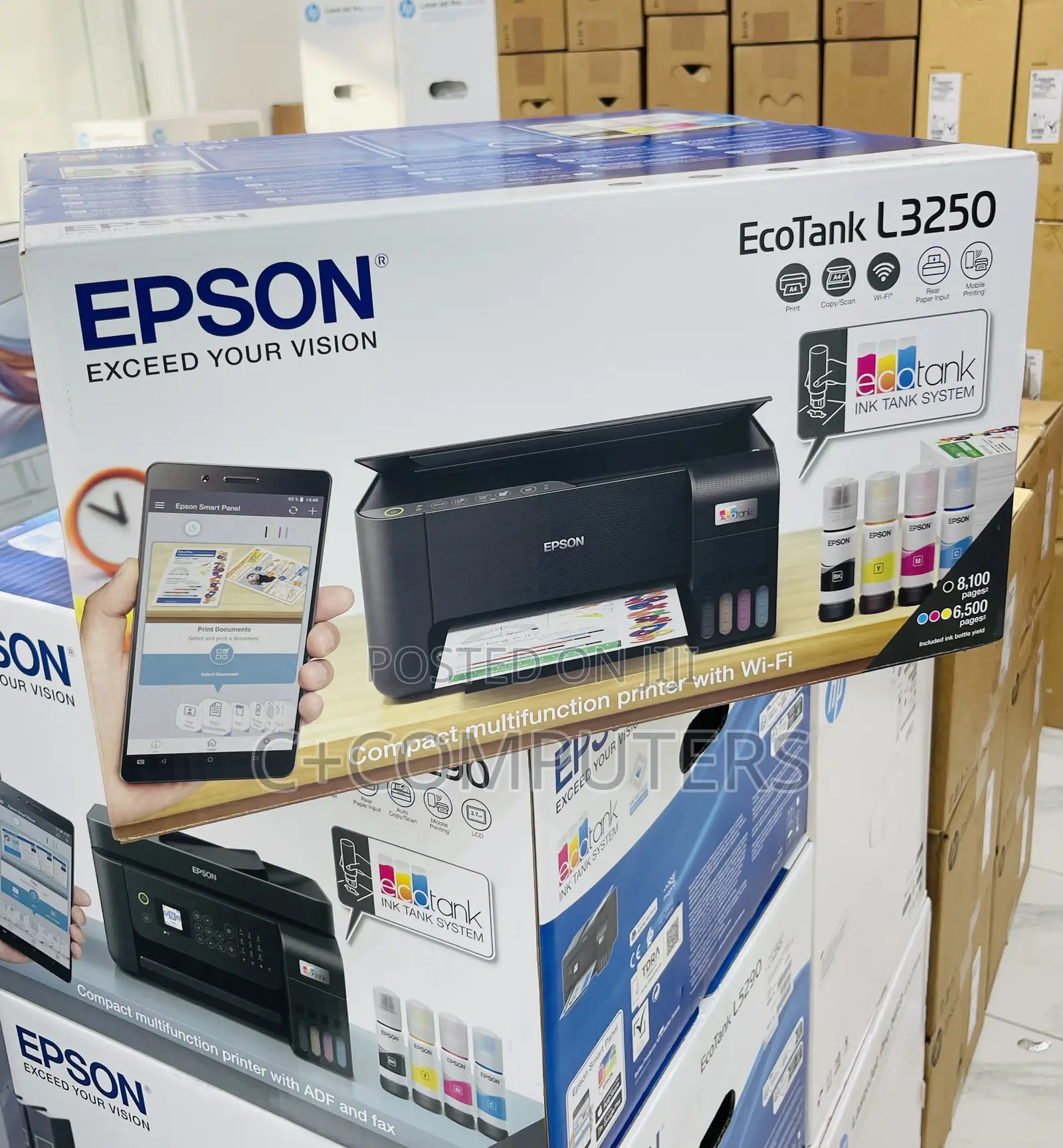 Epson EcoTank L3250 Printer ( 3-in-1 )