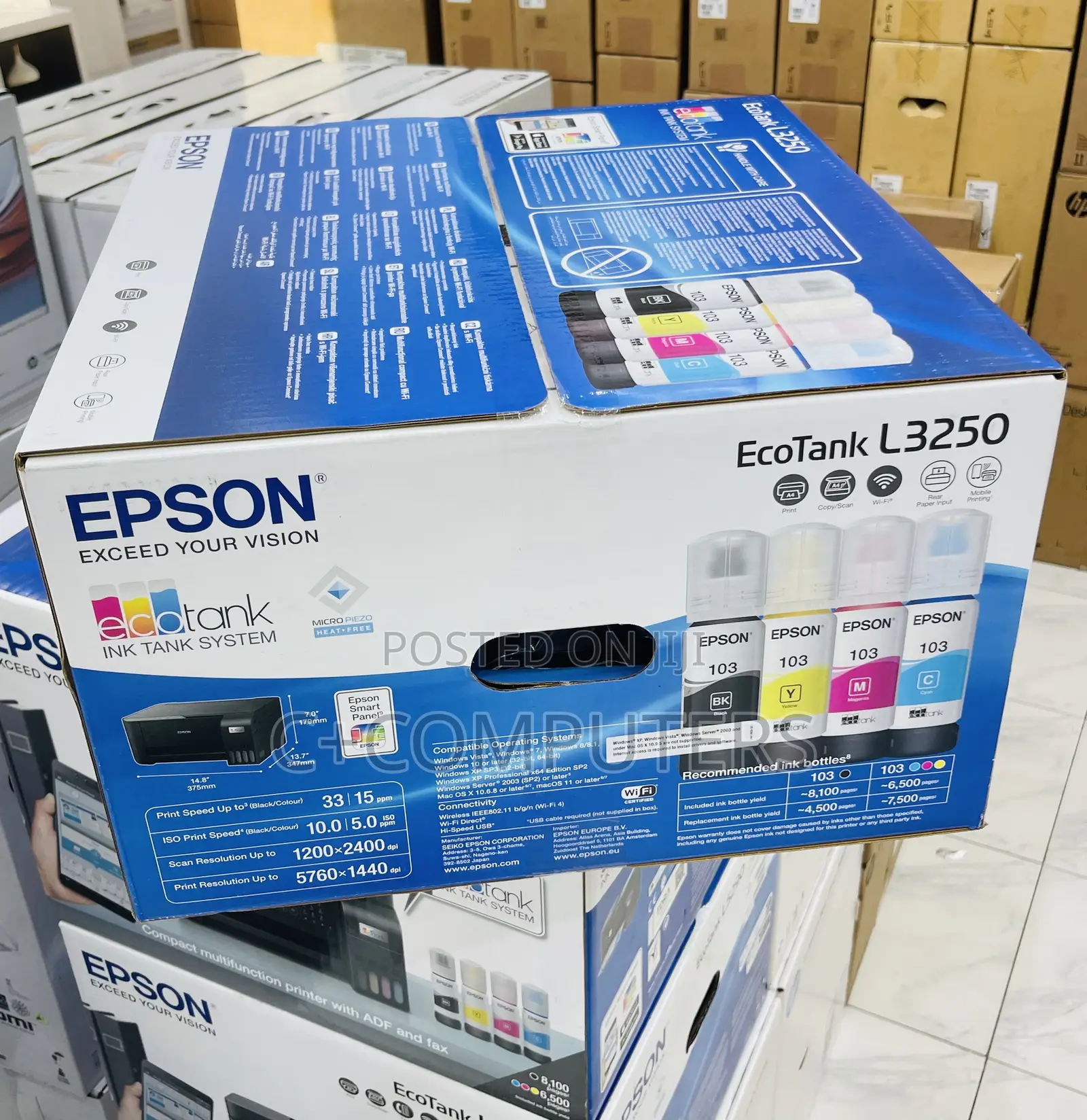 Epson EcoTank L3250 Printer ( 3-in-1 )