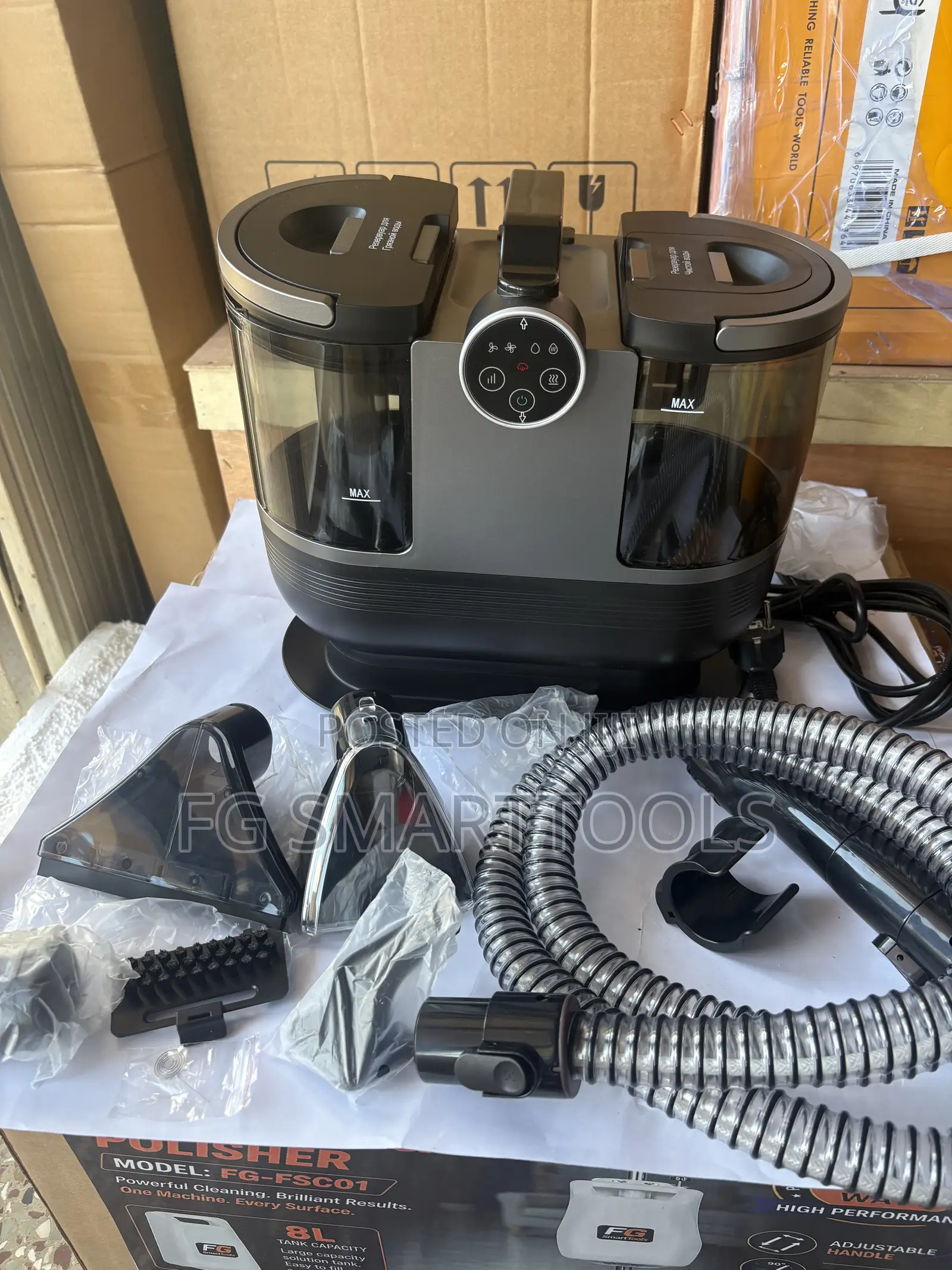 Portable Spot Cleane and Steam Extraction