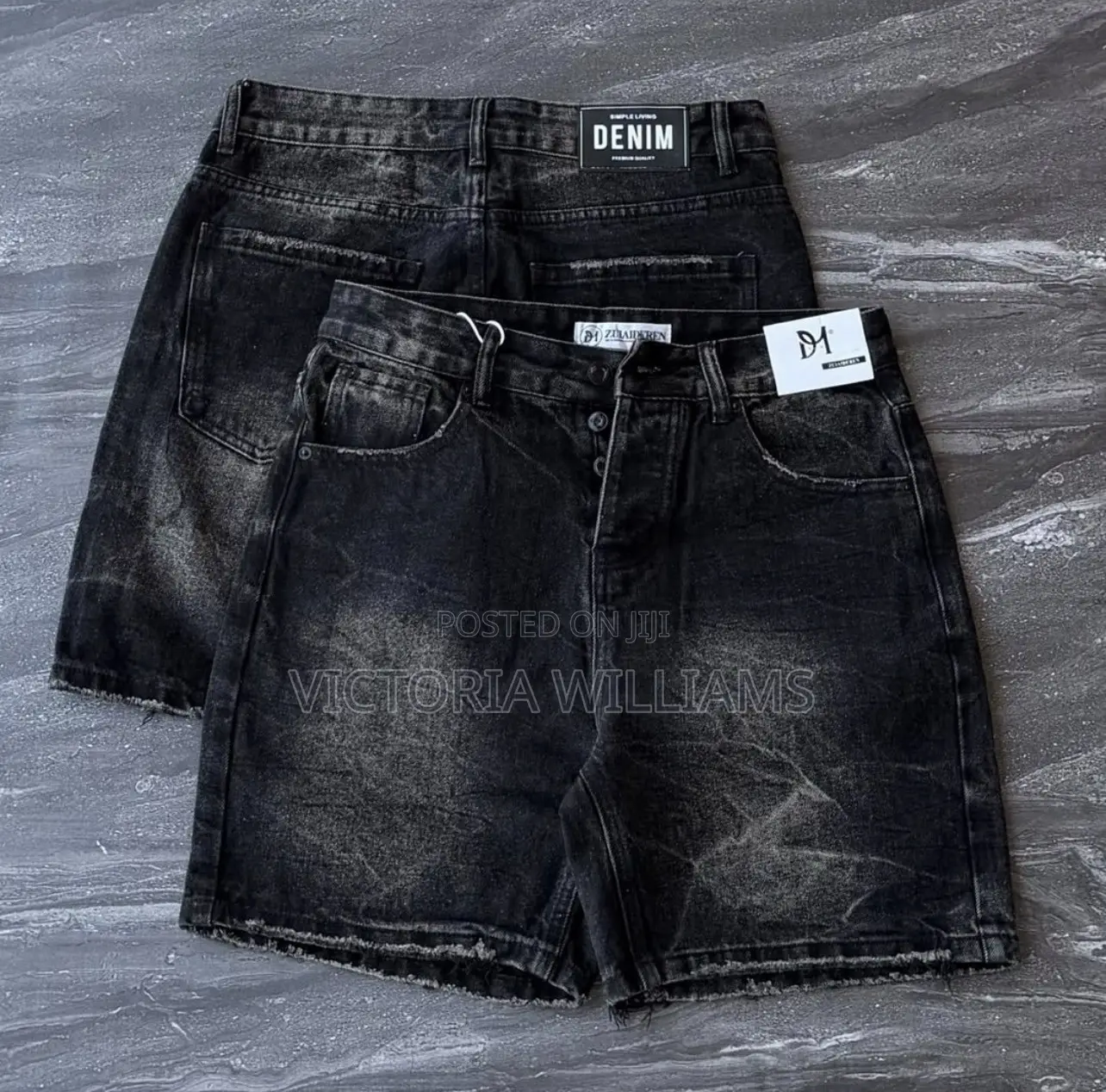 Men’s Luxury Shorts Denim