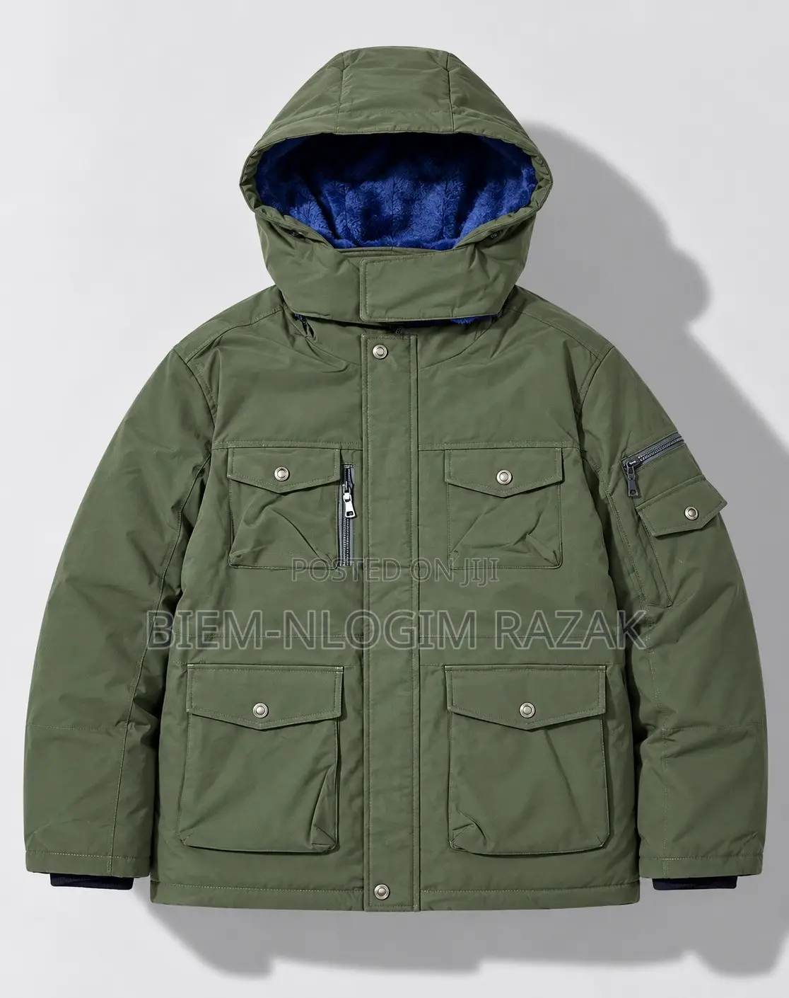 High Quality Thick N Heavy Inner Fleeced Winter Hooded Jacket Availabl