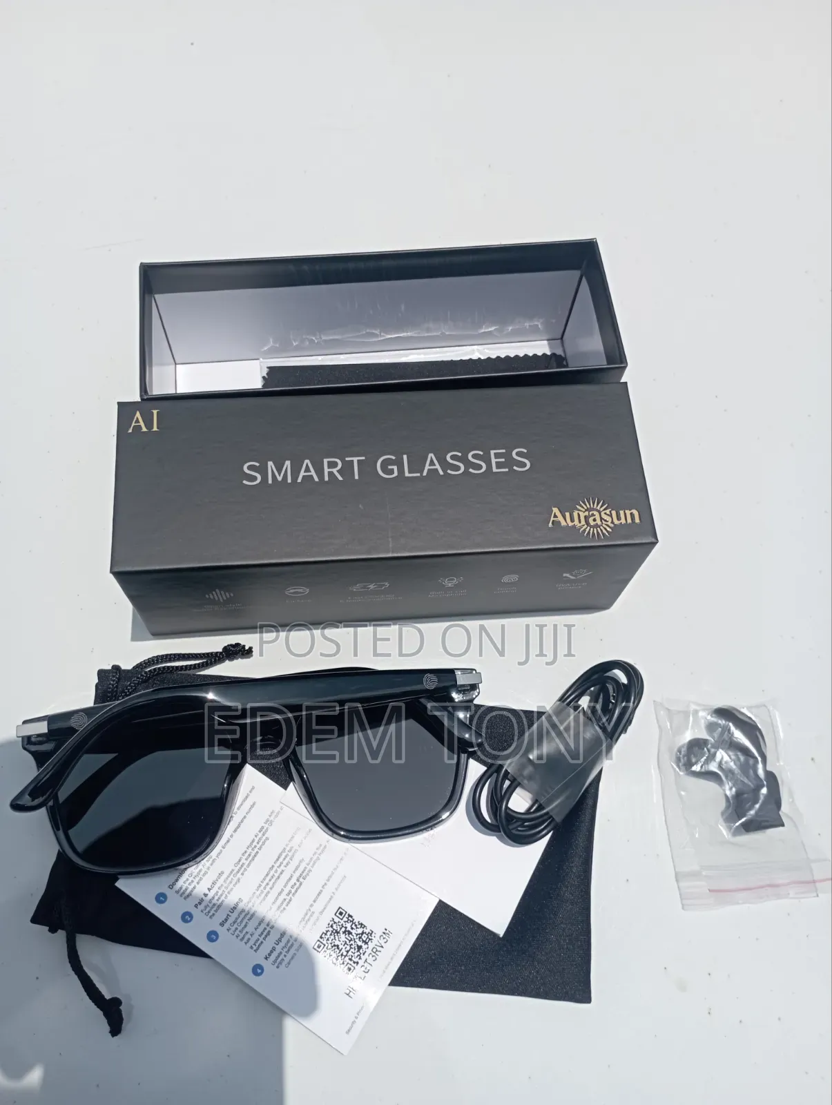 AuraSun Smart Audio/Bluetooth Sunglasses