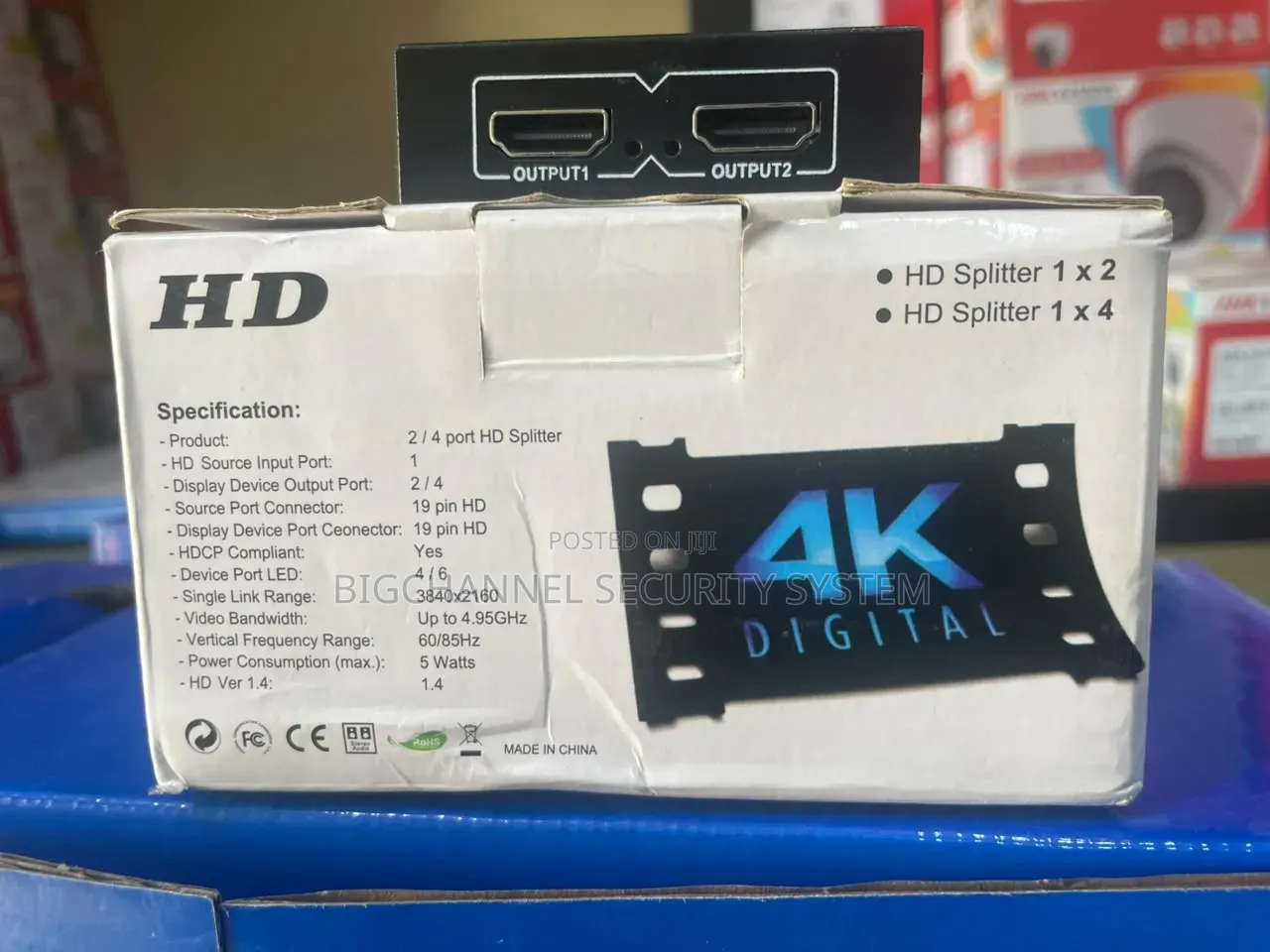 Hd 4k 1×2 Hdmi Spliter