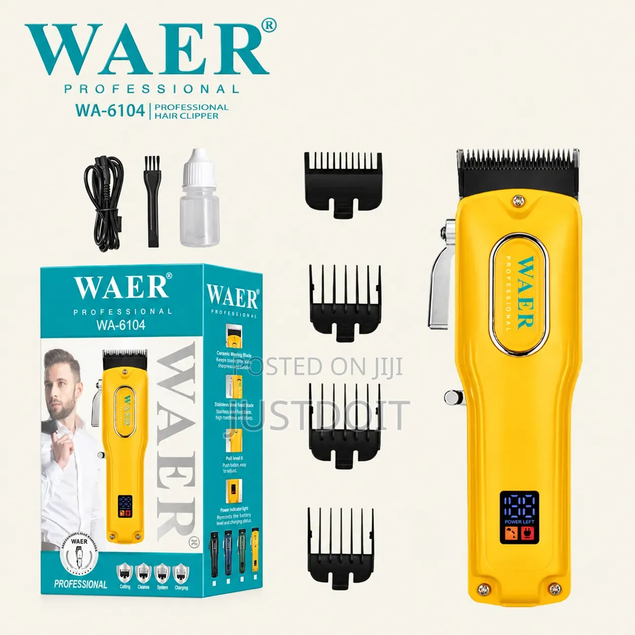 WA 6104 Digital Rechargeable Clipper