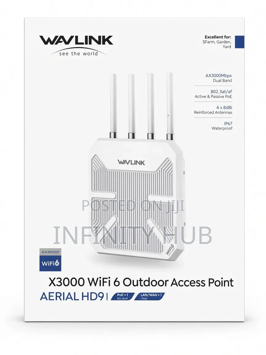 AX3000 Wifi 6 Outdoor Access Point
