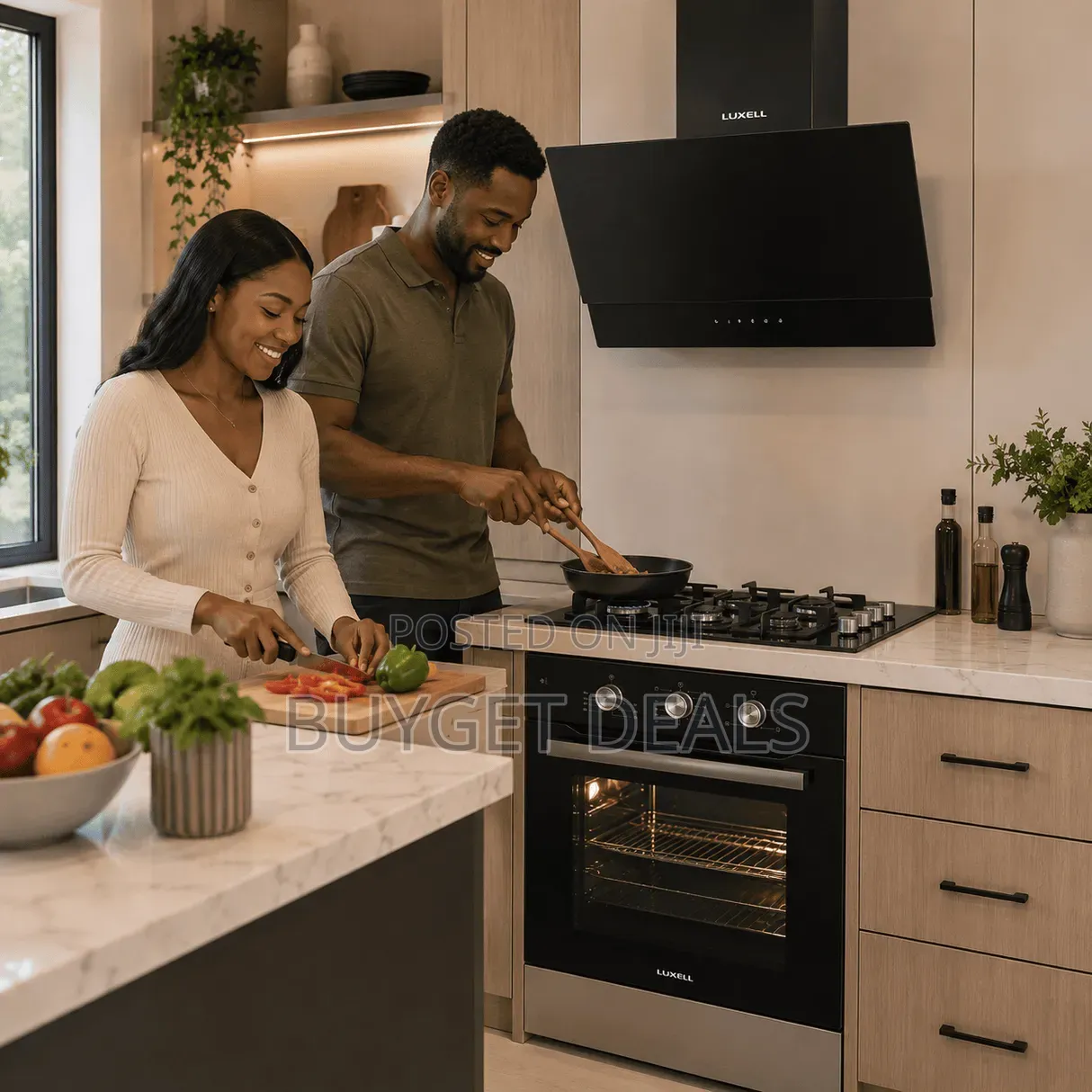 Inbuilt Stove, Oven, Microwave and Extractor