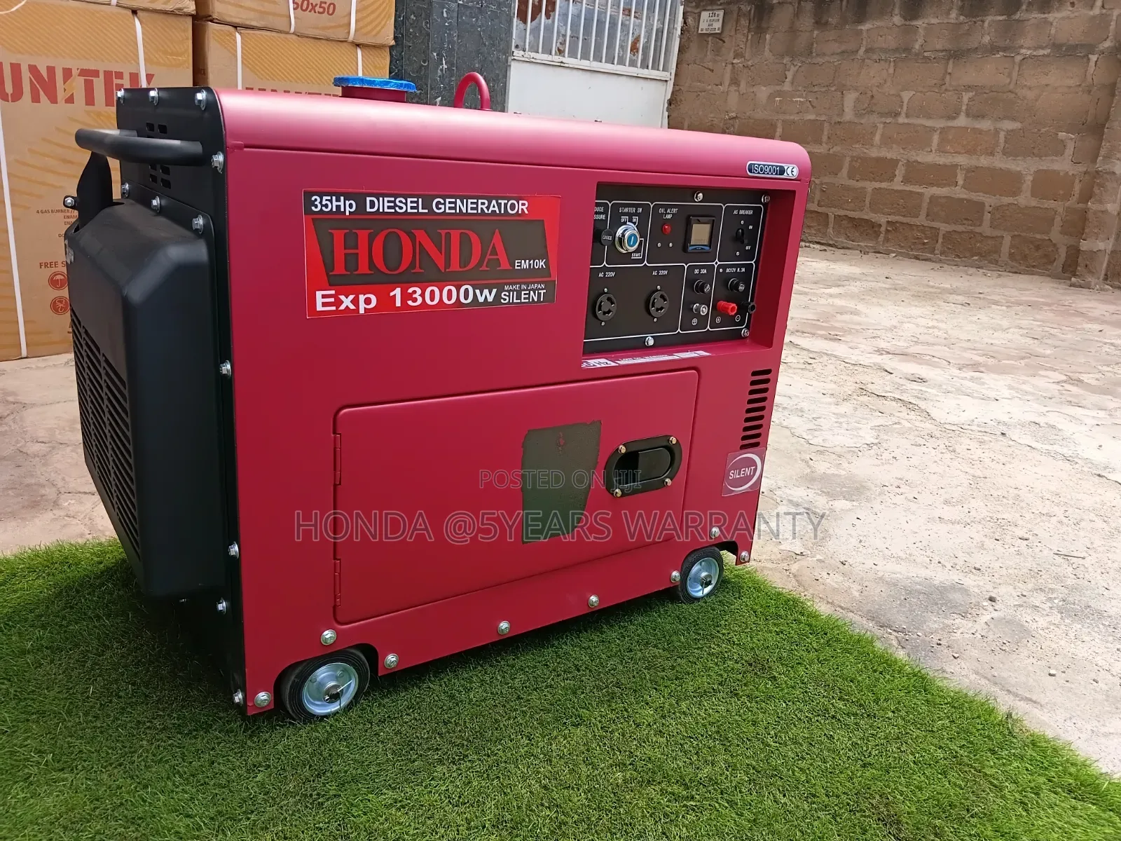 Original Honda Diesel Generator - Heavy Duty