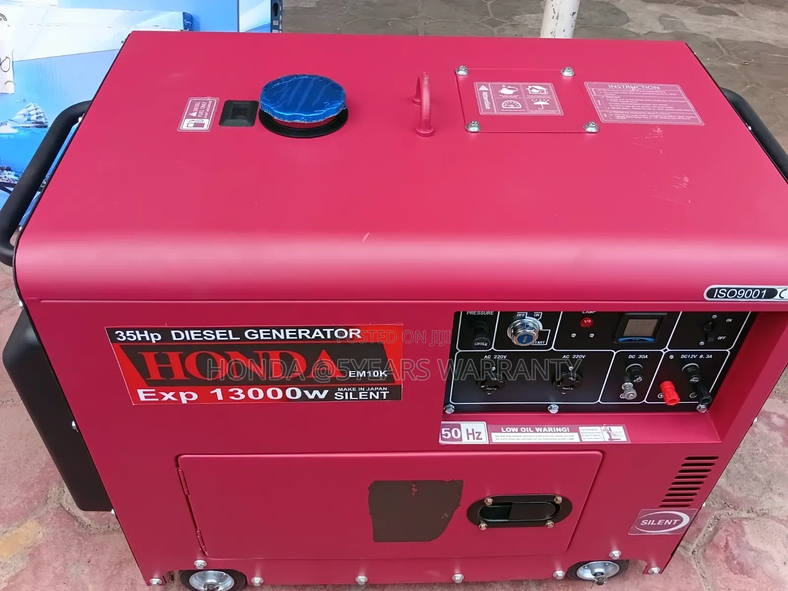 Honda Diesel Generator - For Big House, Key Start