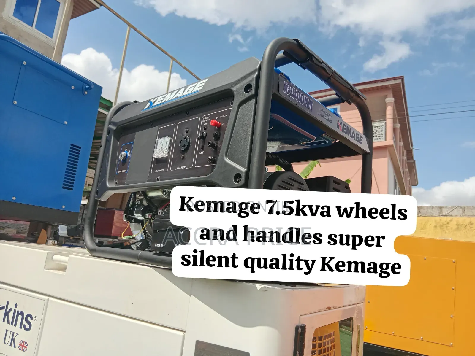 Quality Kemage 7.5kVA Generator – Powerful Performance You Can Trust