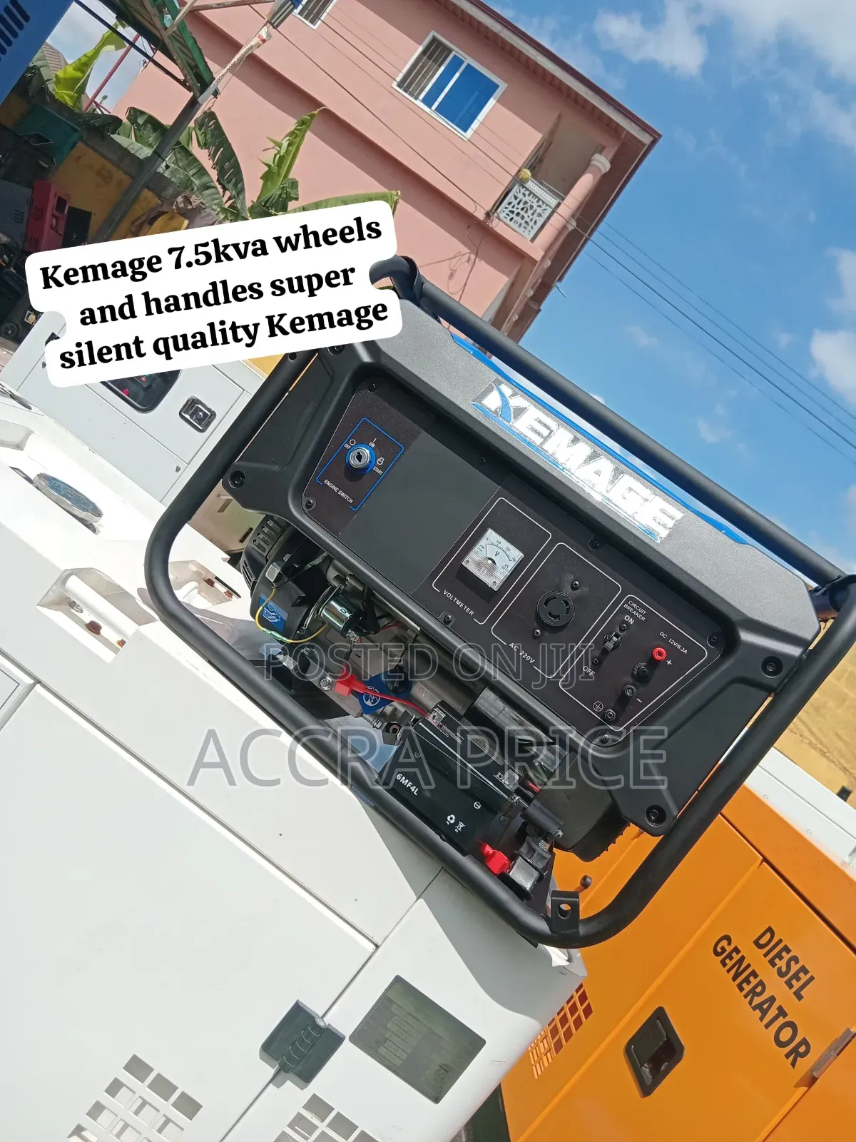 Quality Kemage 7.5kVA Generator – Powerful Performance You Can Trust