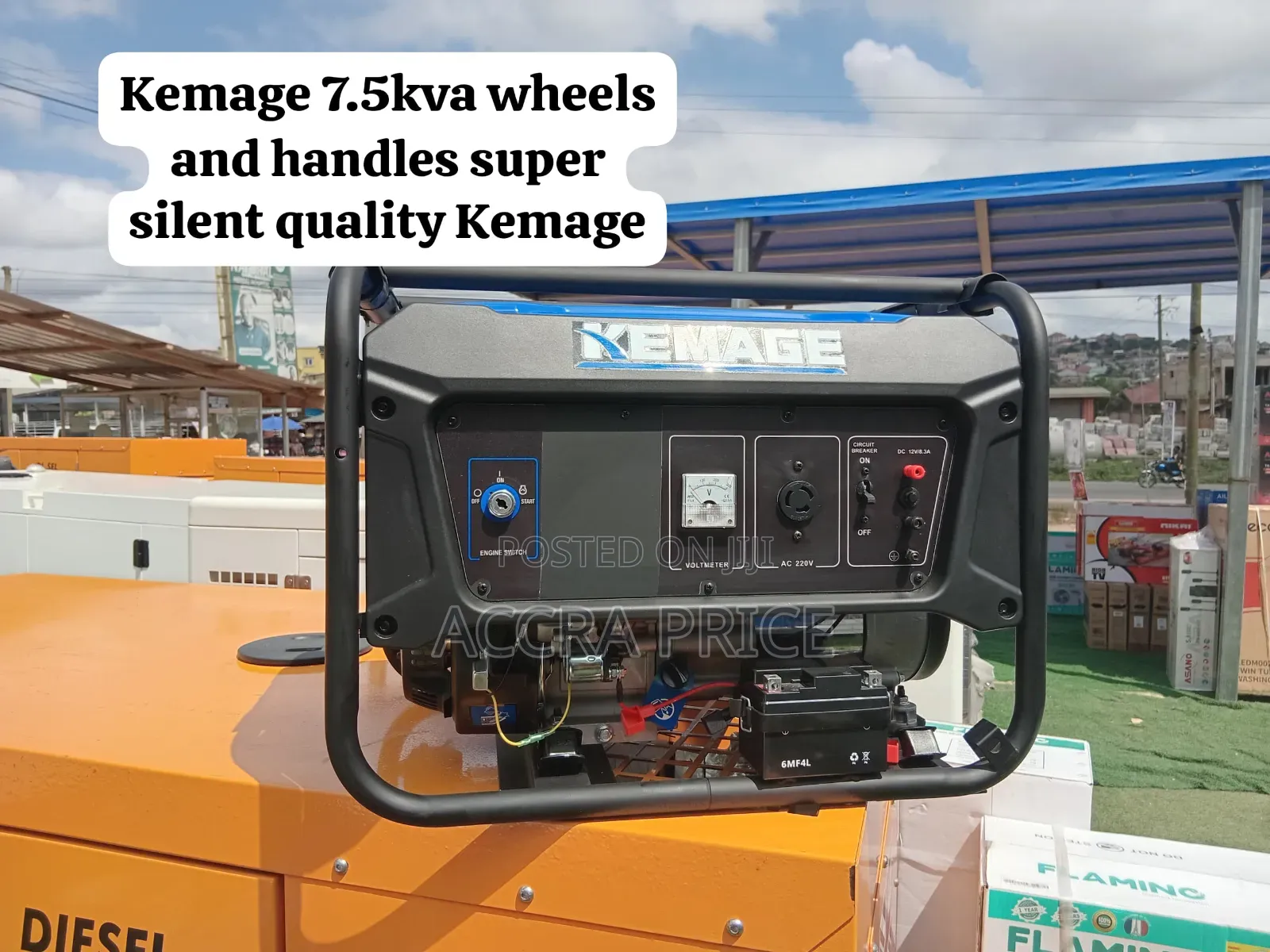 Affordable Kemage 7.5kVA Generator Your Reliable Backup Power Solution
