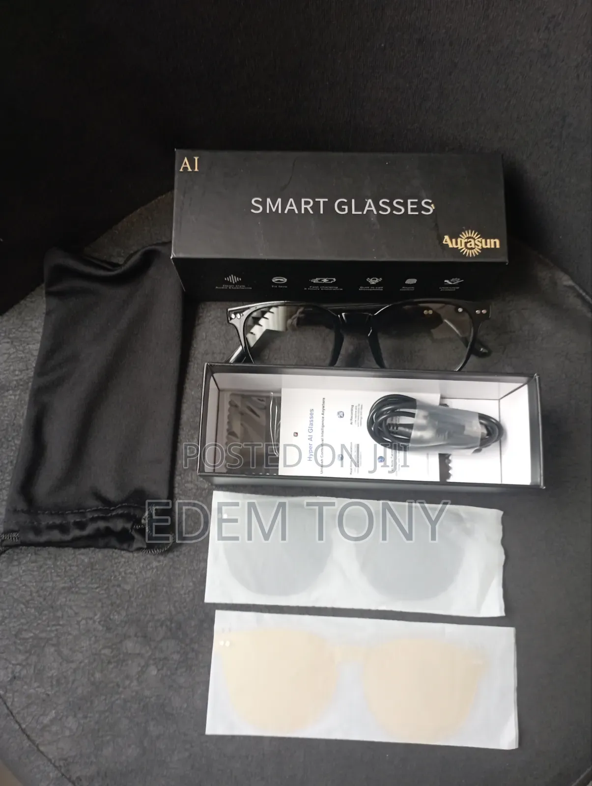 AuraSun AI Smart Audio Glasses/Sunglasses
