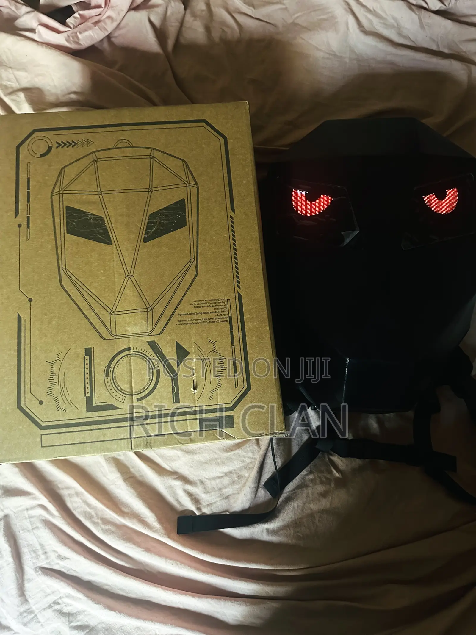 LED Backpack Monster Eyes