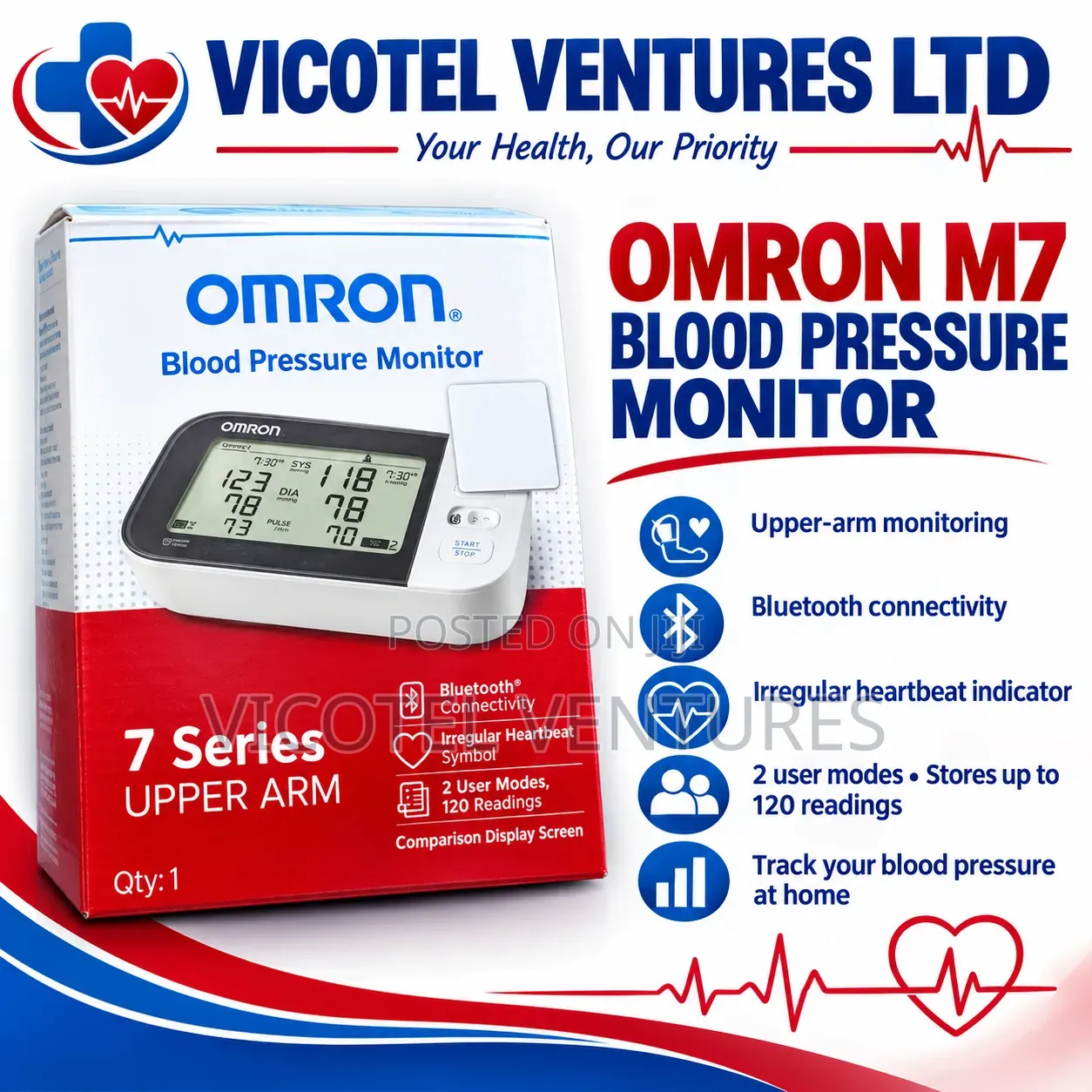 BP Monitor Omron M7