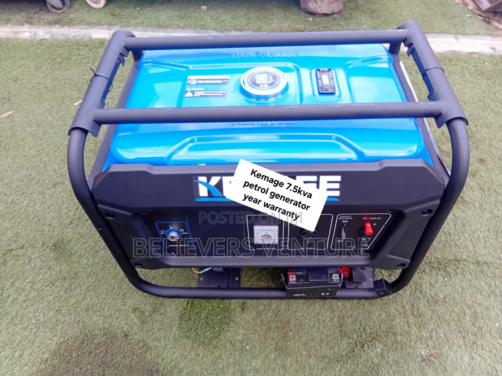 Kemage 7.5kVA Generator – Your Partner for Uninterrupted Power