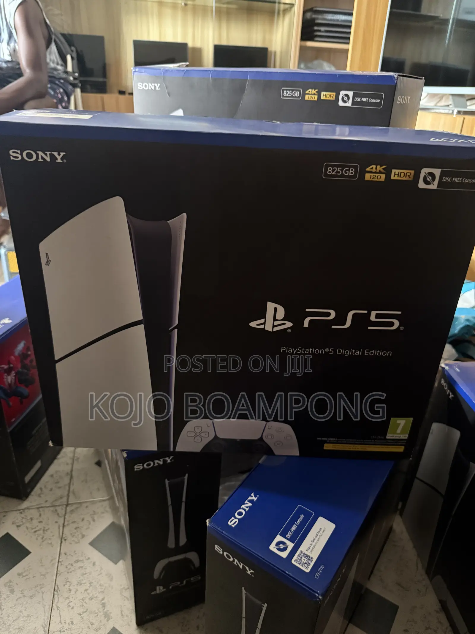 Preowned Ps5 Slim Digital Edition Open Box