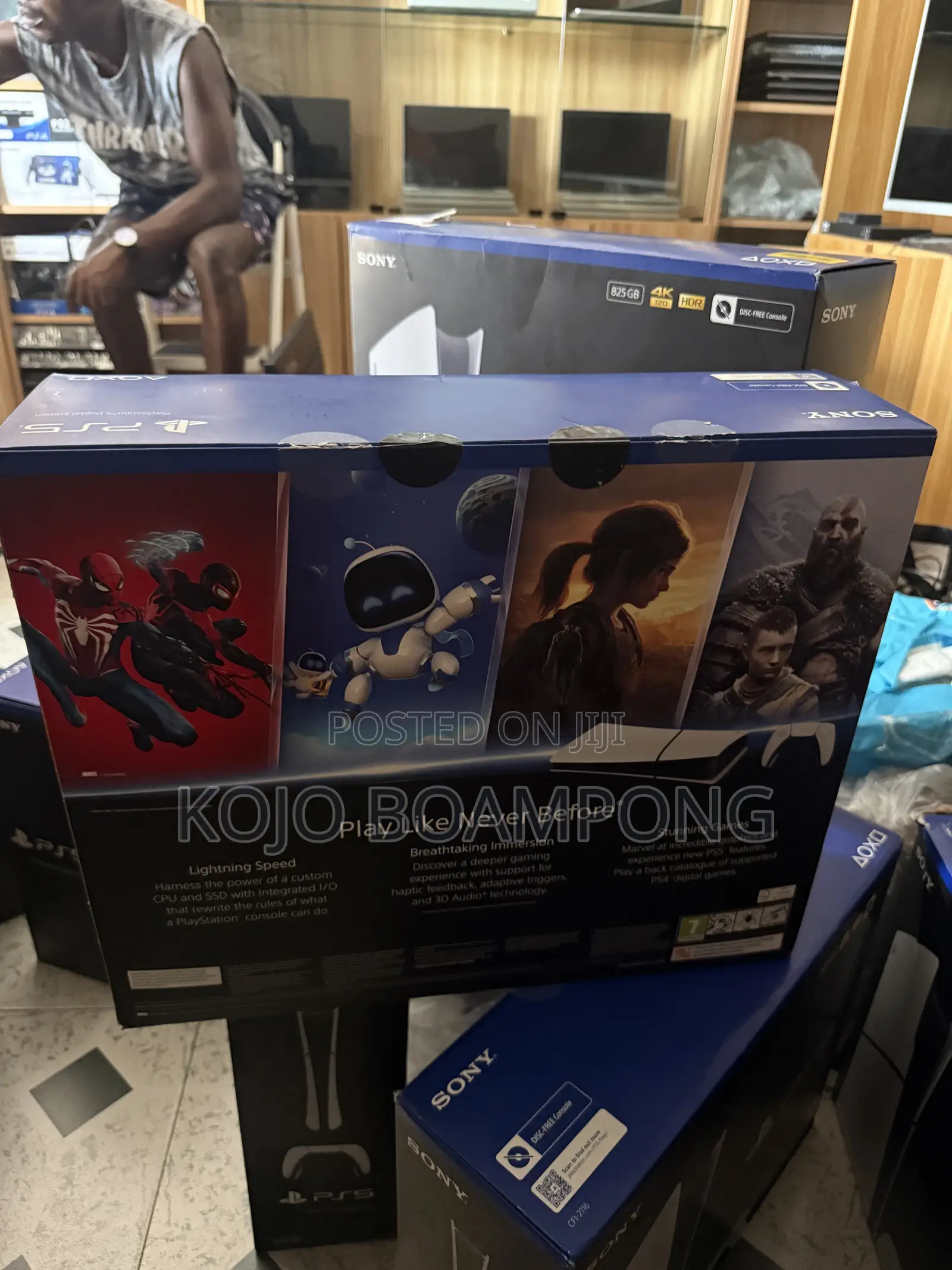 Preowned Ps5 Slim Digital Edition Open Box