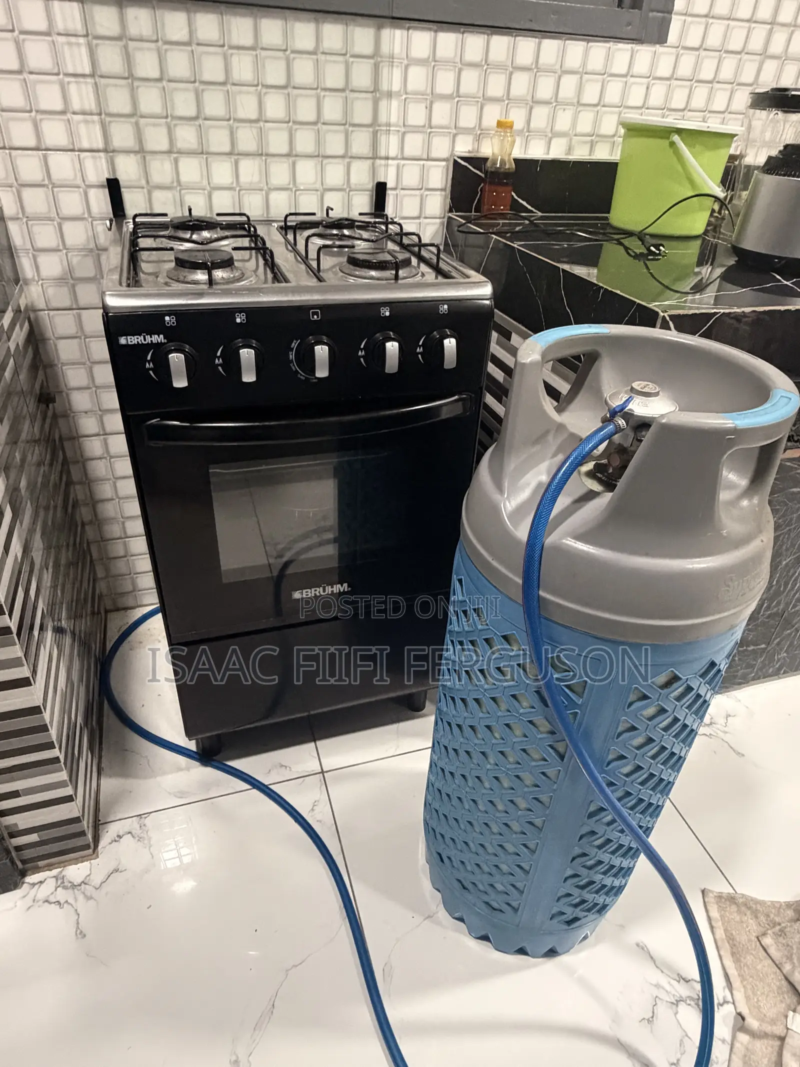 Gas Stove + Cylinder