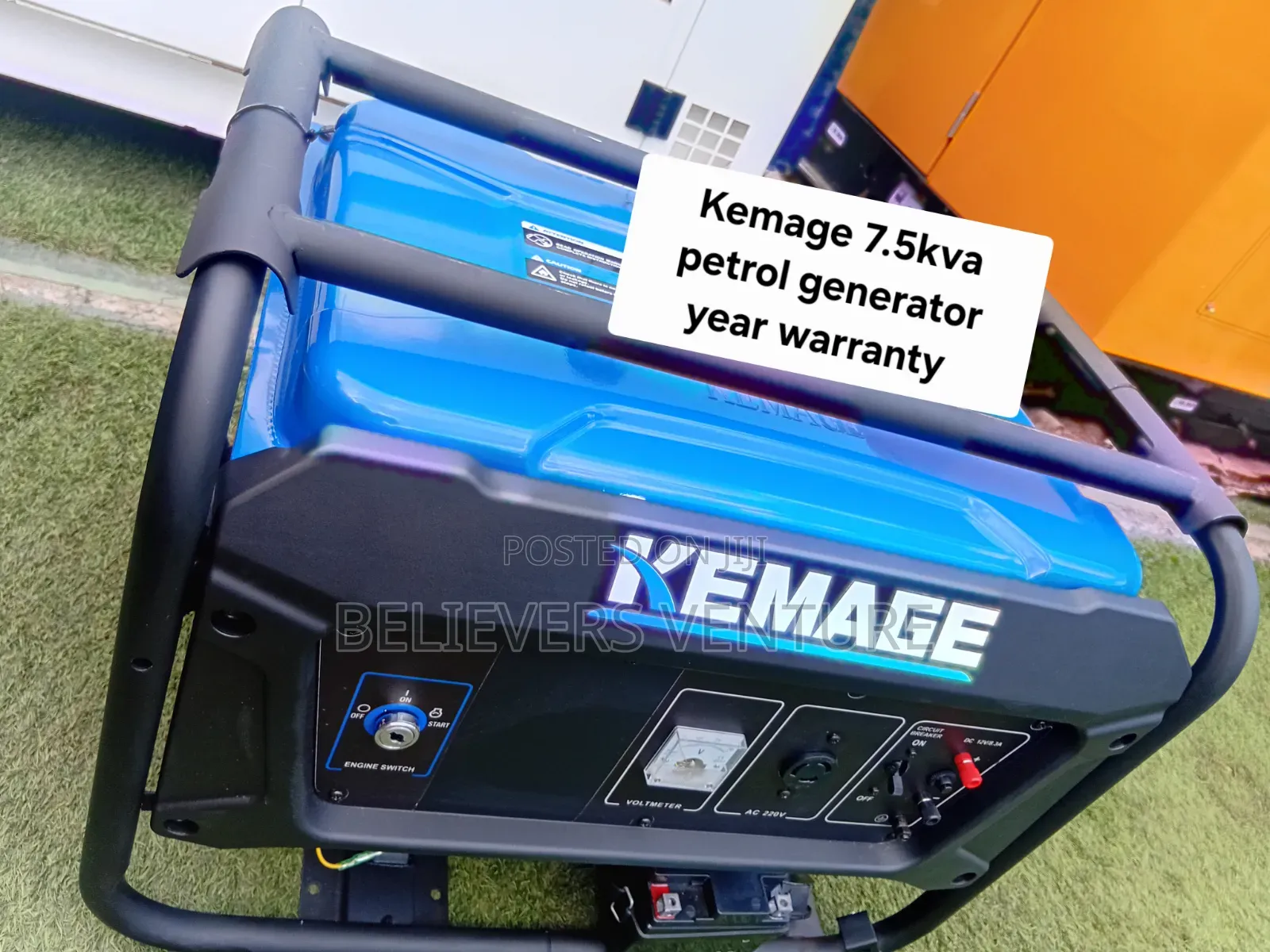 Kemage 7.5kVA Generator – Convenient Power for Home and Business