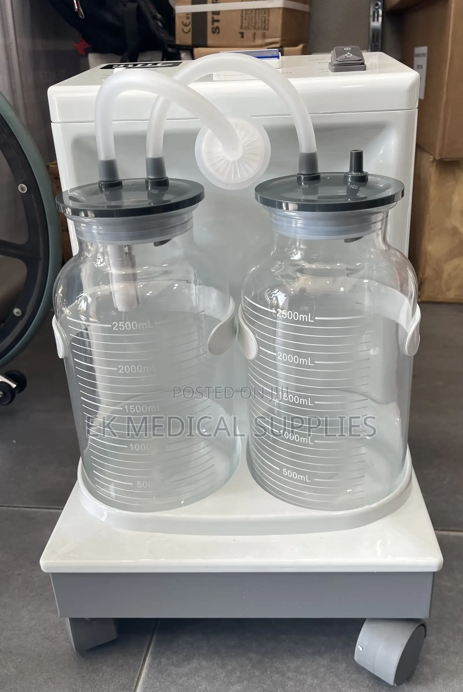 Suction Machine Double Bottle