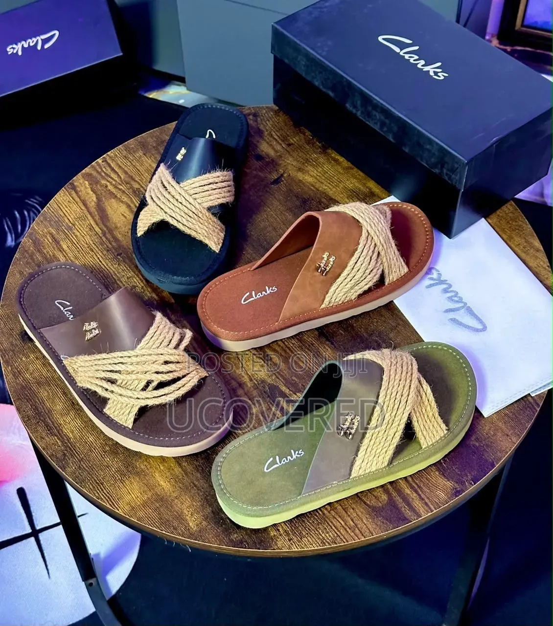 Clark's Men's Casual Slip-on Sandals