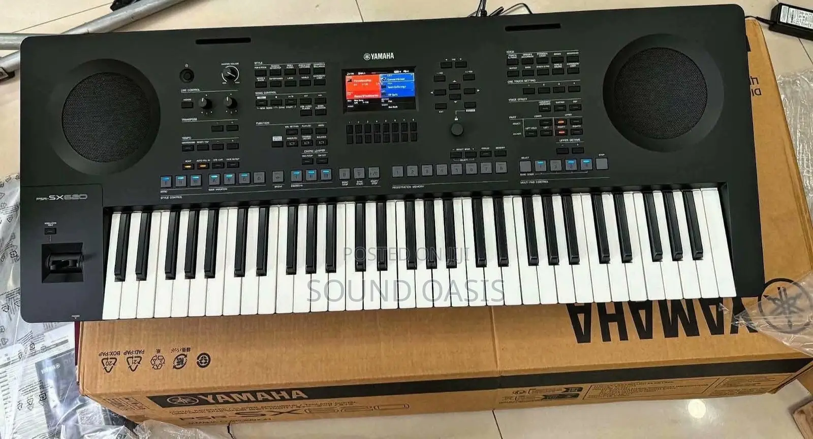 Yamaha PSR-SX620 61-Key Arranger Keyboar