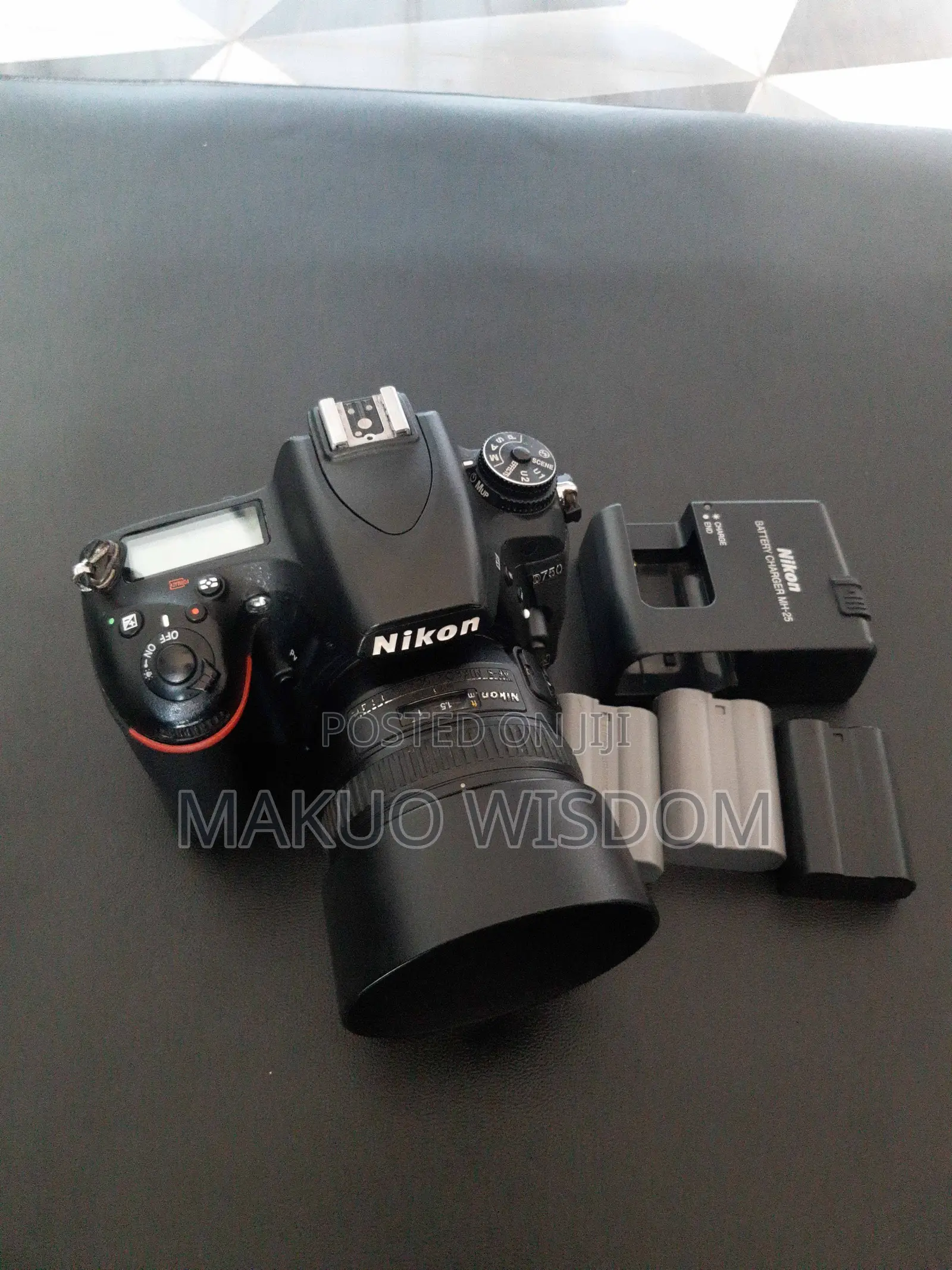 Nikon D750 Full Frame Camera With 50mm F1.4 Pro Lens. 90 Percent New