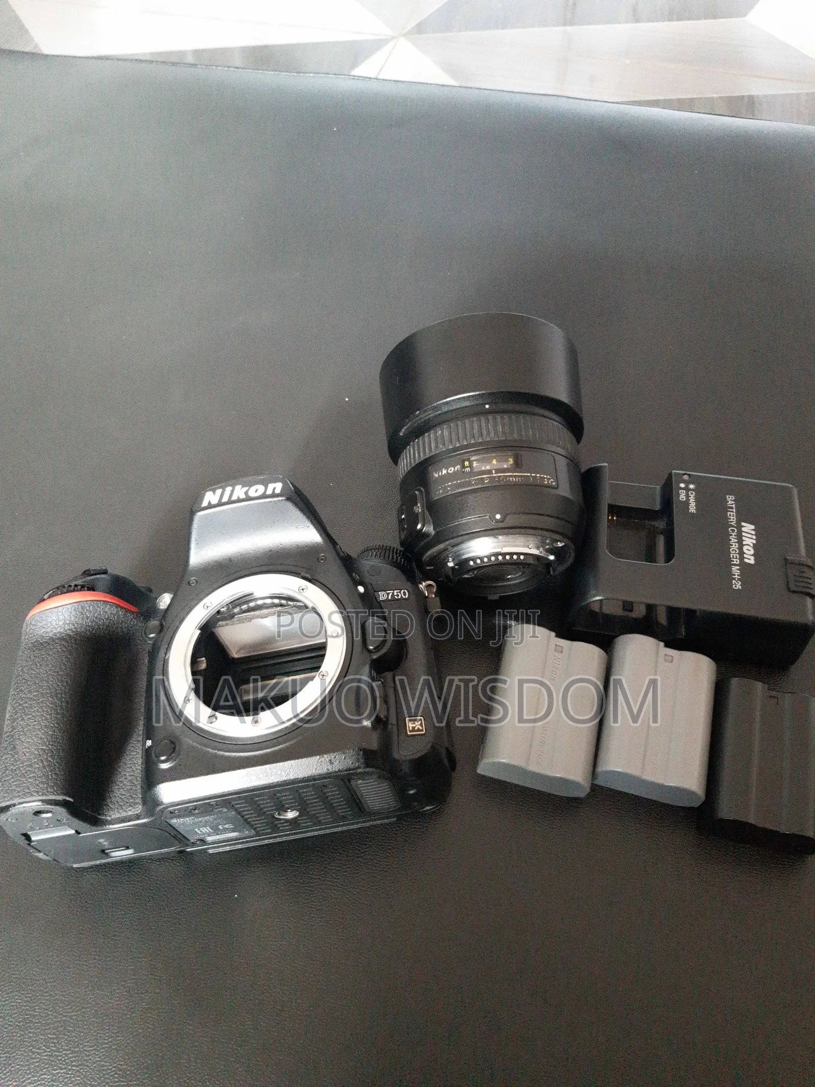 Nikon D750 Full Frame Camera With 50mm F1.4 Pro Lens. 90 Percent New