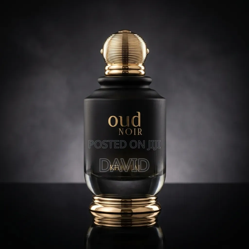 Khadlaj Oud Noir Eau De Parfum (100ml) — The Essence of Dark Luxury