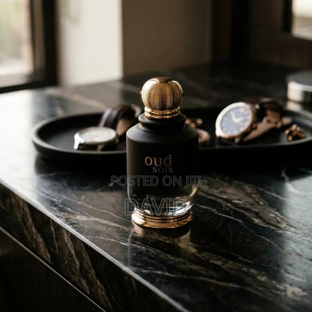 Khadlaj Oud Noir Eau De Parfum (100ml) — The Essence of Dark Luxury