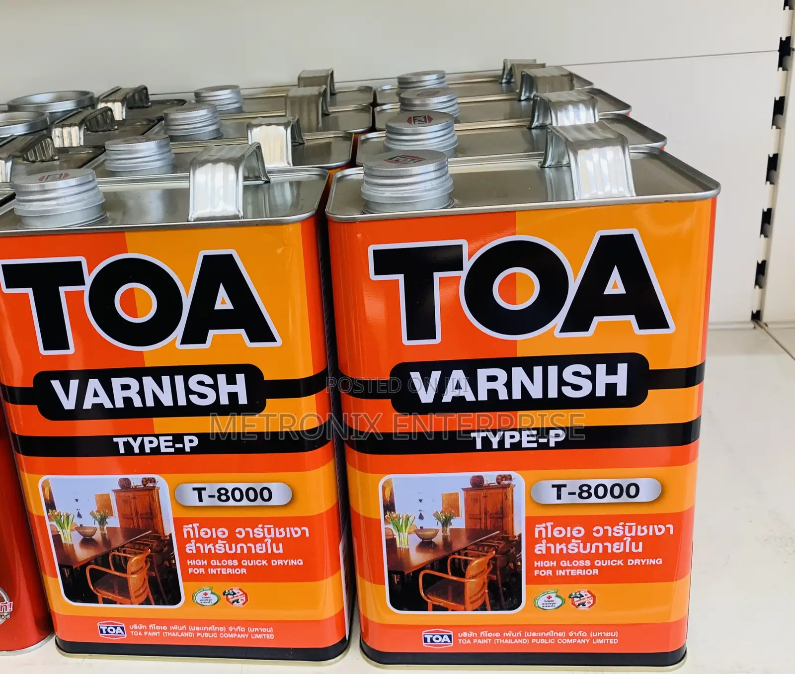 Wood Varnish,5L (TOA Type-P)