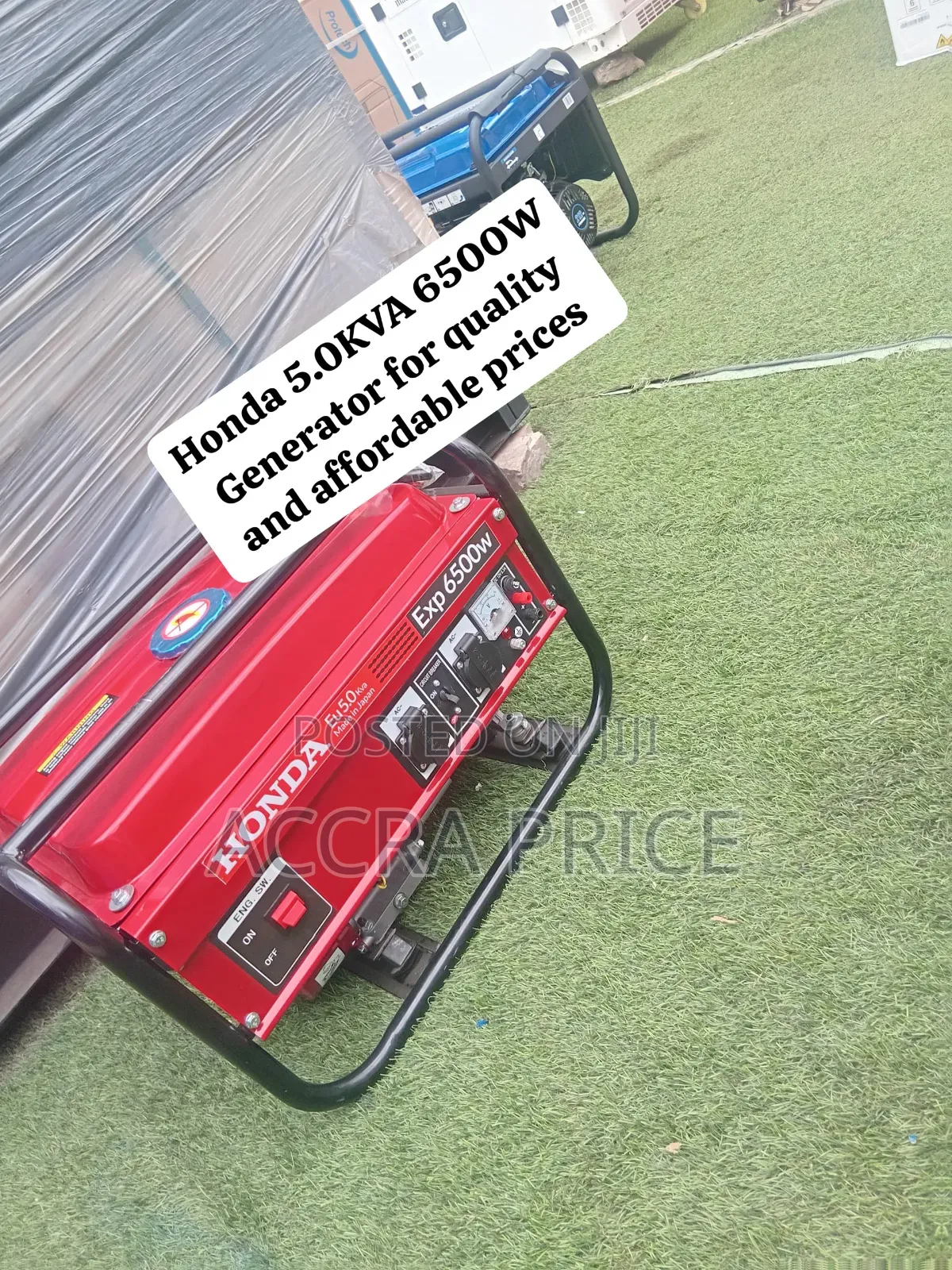 Honda 6500W Heavy-Duty Generator Reliable Power for Home and Business
