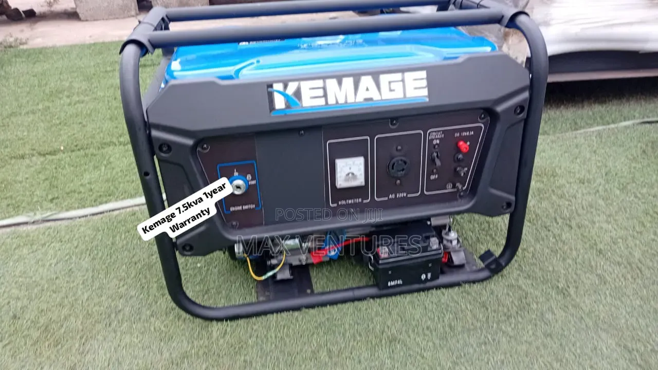 Buy Kemage 7.5kVA Generator Today