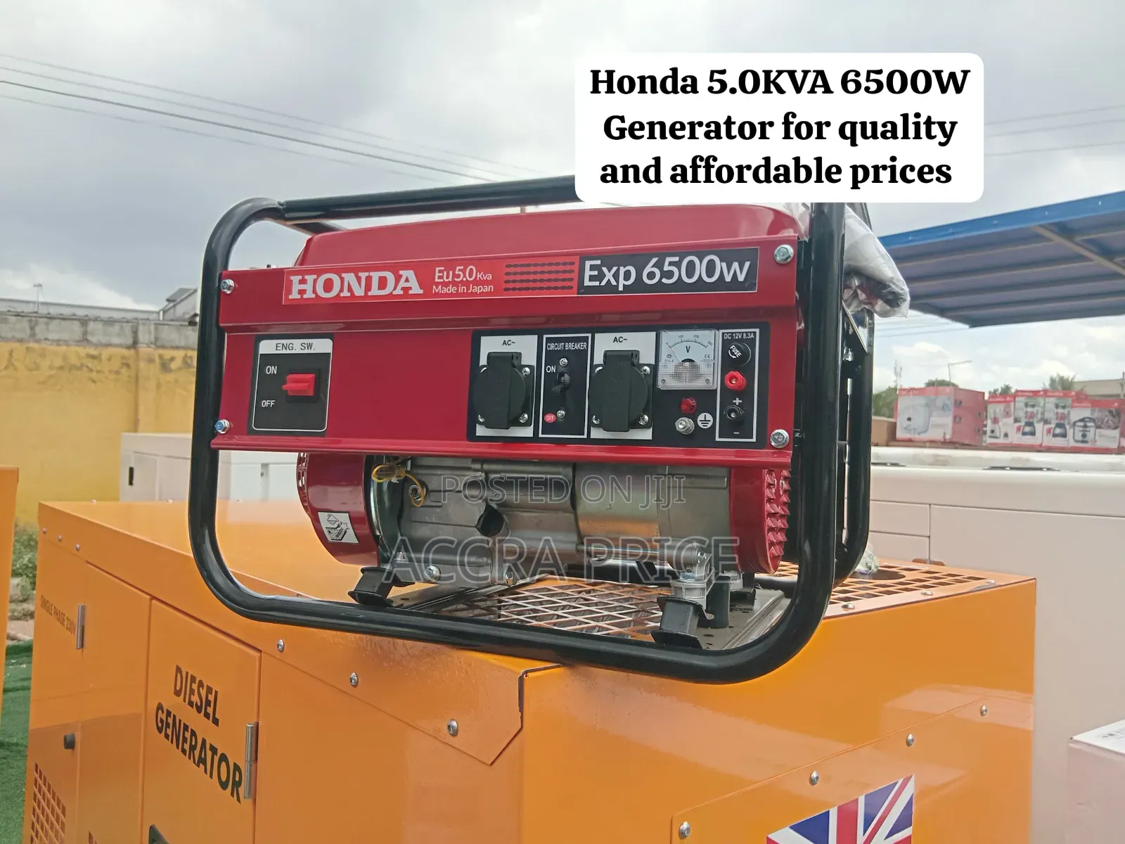 Honda 6500W Power Generator – Your Reliable Electricity Solution