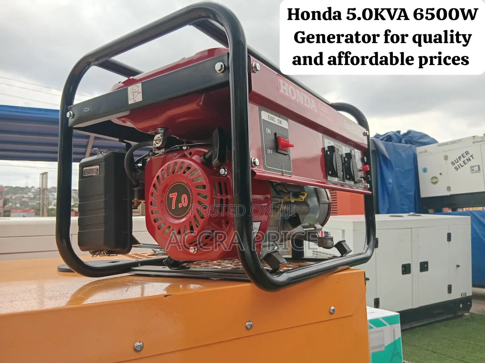Honda 6500W Generator – Dependable Power for Homes, Shops and Offices